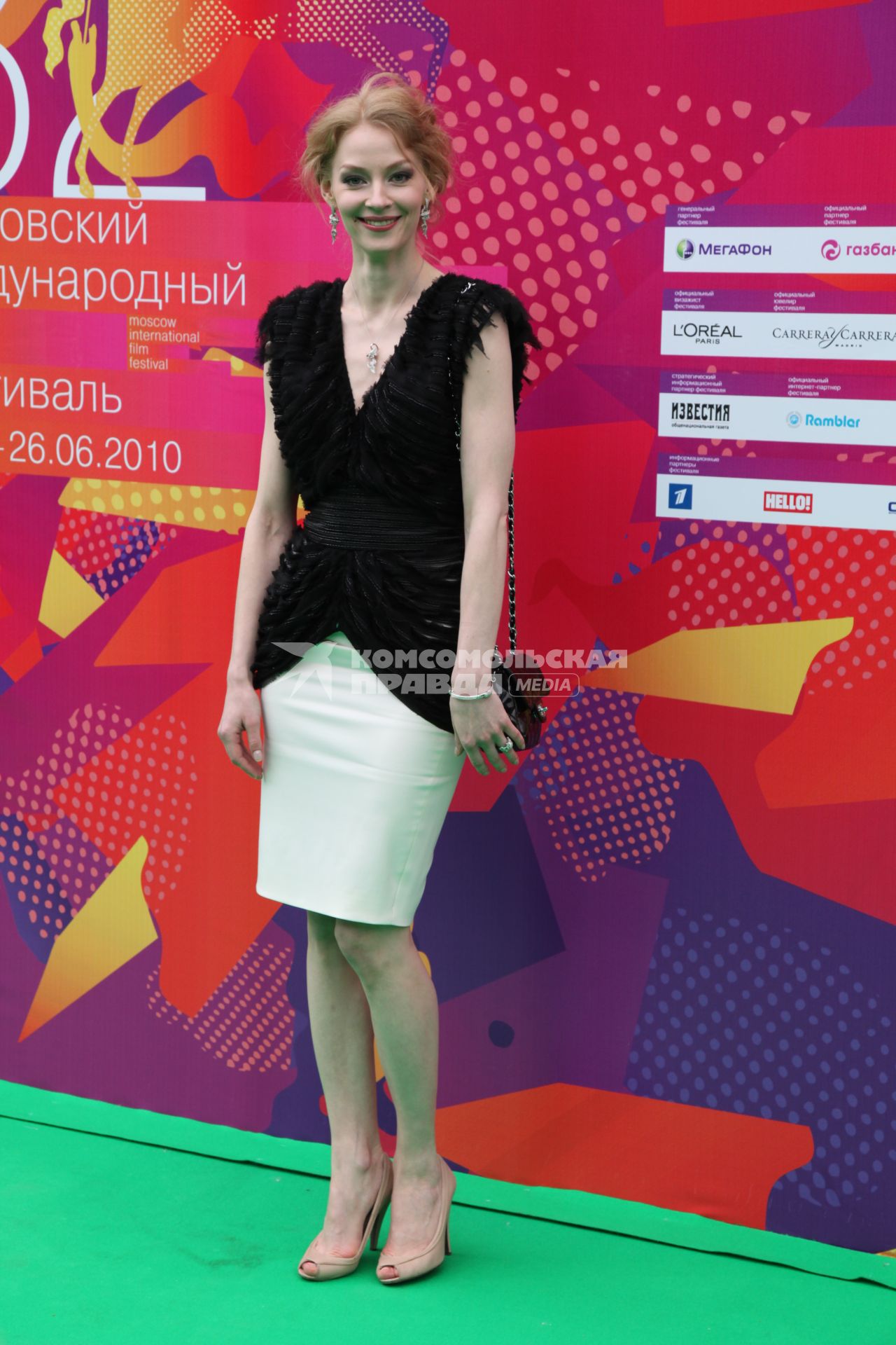 Диск5. Московский Международный кинофестиваль 2010 г 18 июня 2010 год   актриса Ходченкова Светлана