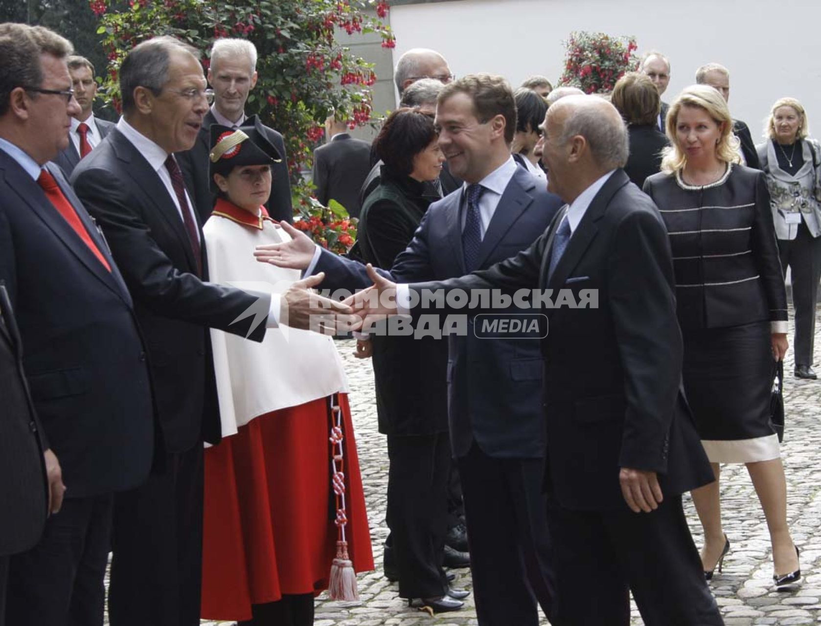 Визит Президента Дмитрия Медведева в Швейцарию.