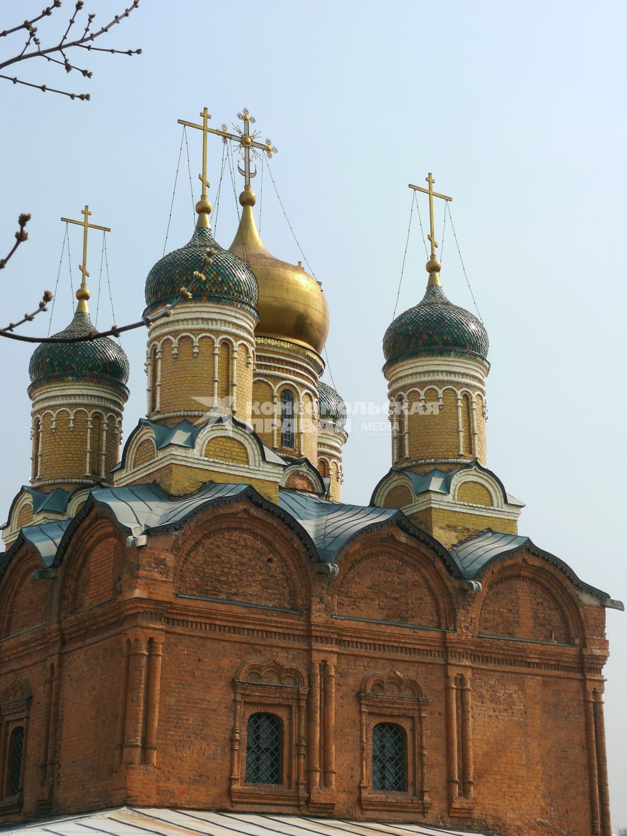 Знаменский собор в Москве, общий вид с запада.