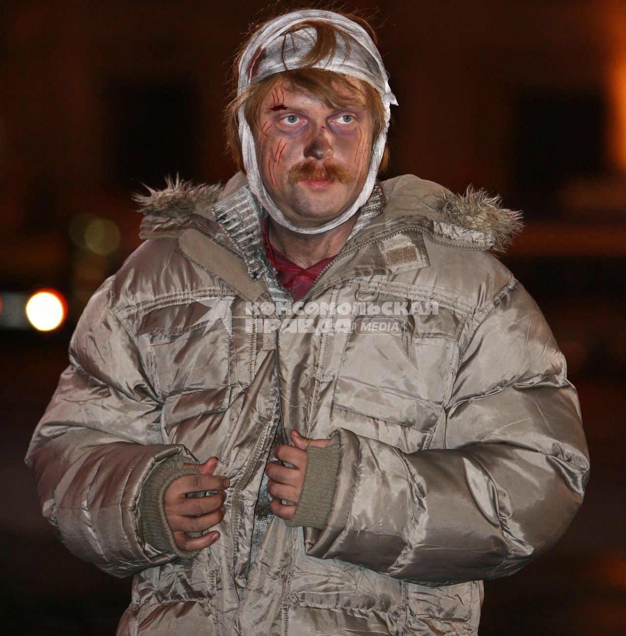 Съемка фильма Наша Russia. Яйца Судьбы. Сергей Светлаков.