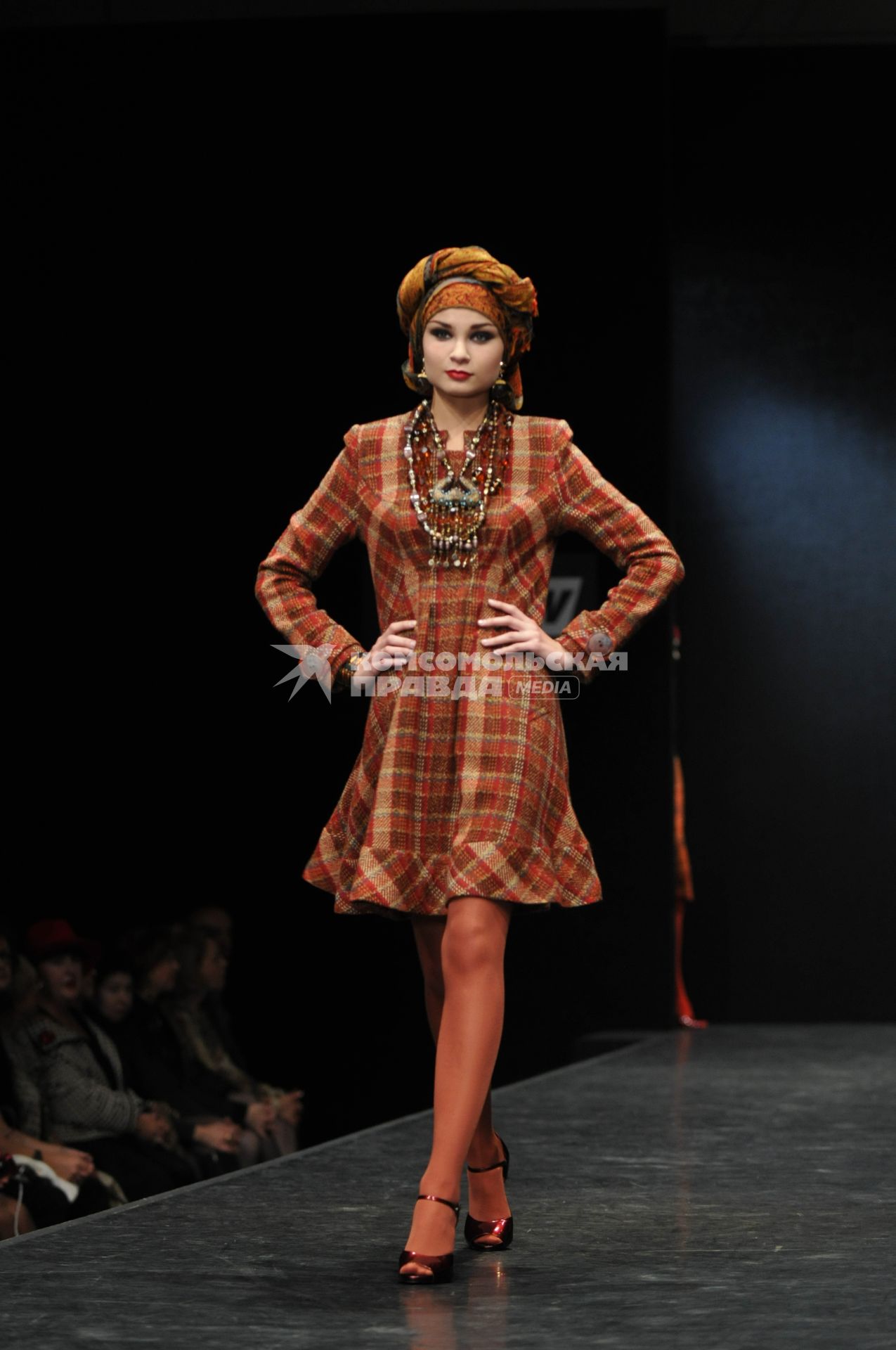 Центр международной торговли (ЦМТ). Российская неделя моды Russian Fashion Week. Показ коллекции Вячеслава Зайцева.