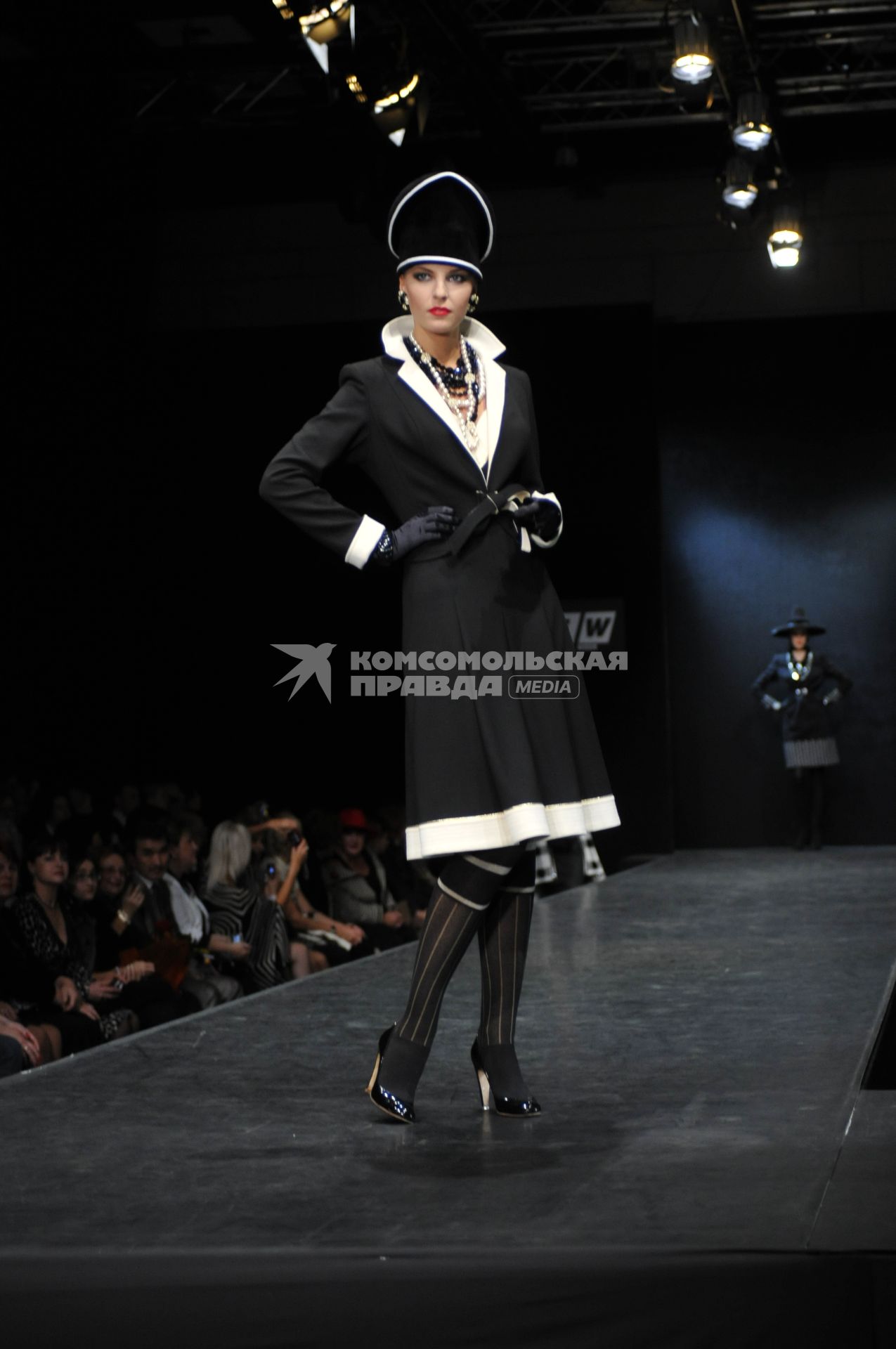 Центр международной торговли (ЦМТ). Российская неделя моды Russian Fashion Week. Показ коллекции Вячеслава Зайцева.