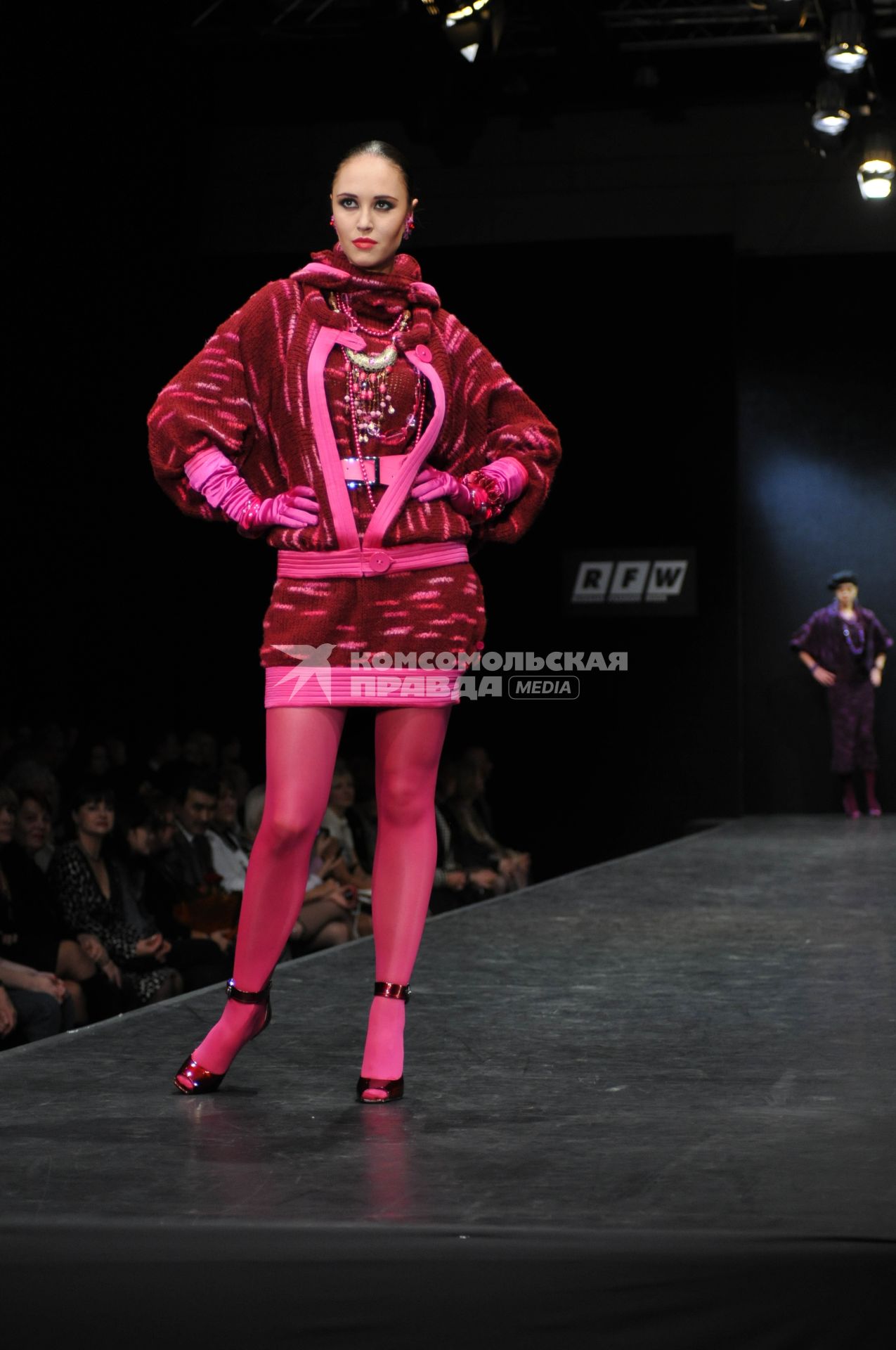 Центр международной торговли (ЦМТ). Российская неделя моды Russian Fashion Week. Показ коллекции Вячеслава Зайцева.