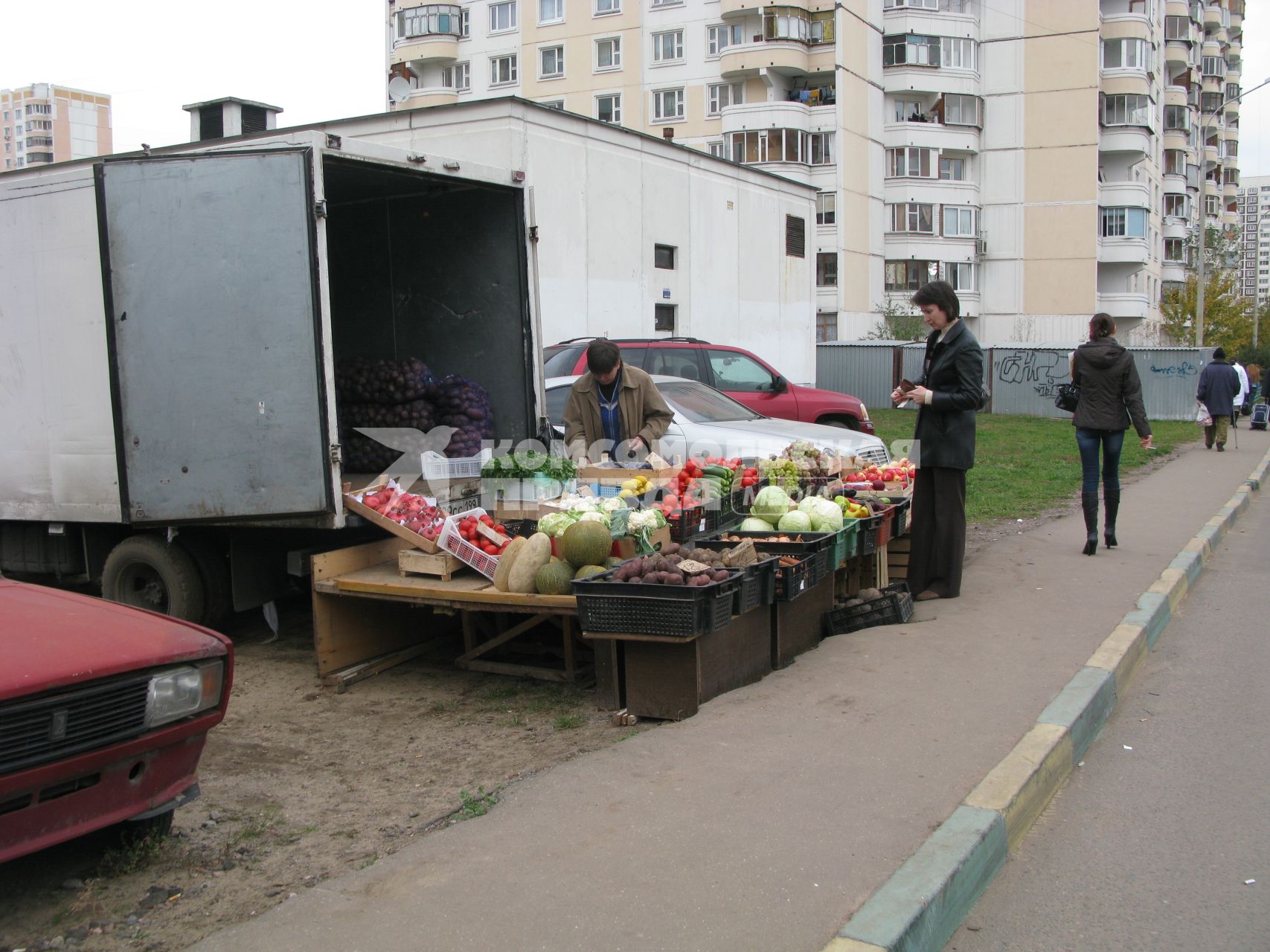 малый бизнес овощи продукты торговля