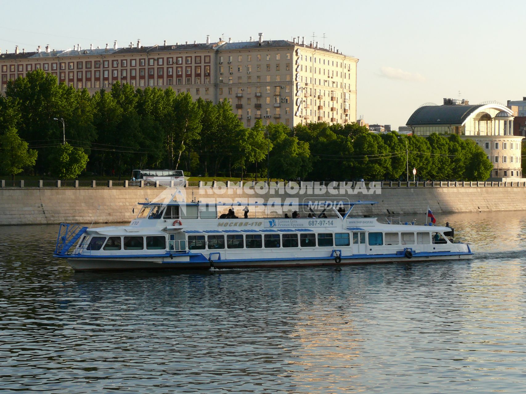 Москва Речной трамвай экскурсия прогулка по Москве реке