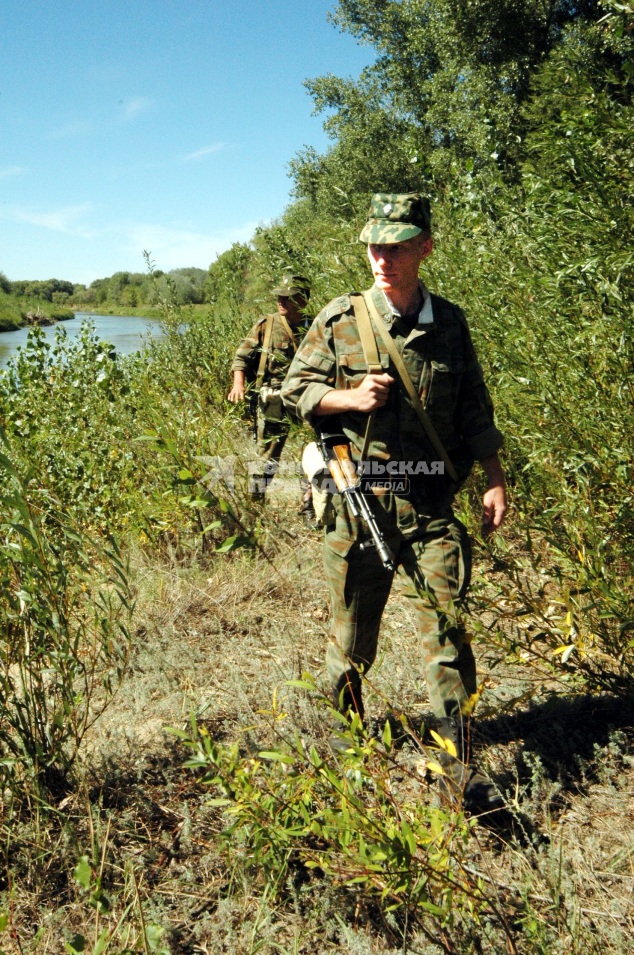 пограничники на границе