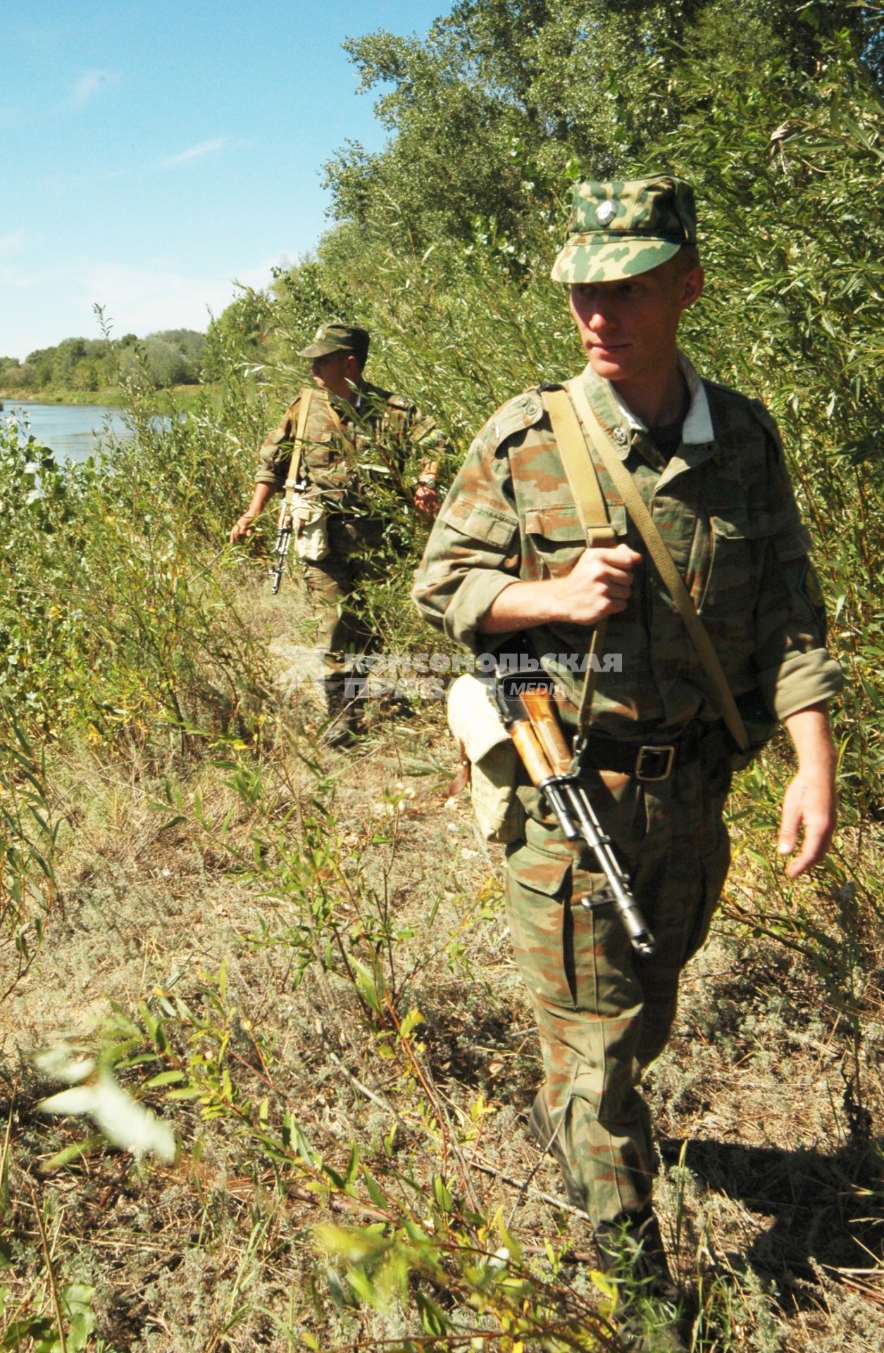 пограничники на границе