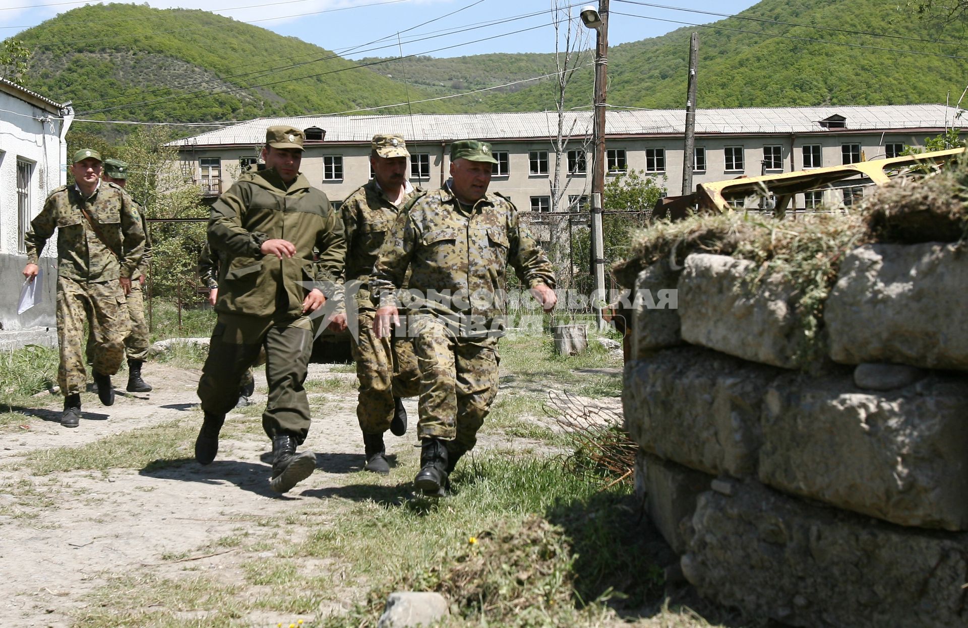 Погран застава в Южной Осетии