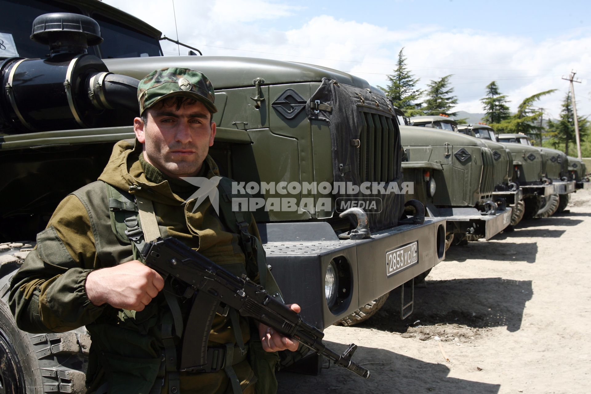 Погран застава в Южной Осетии