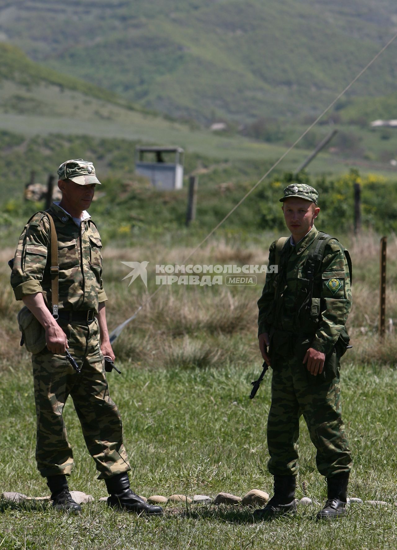 Погран застава в Южной Осетии