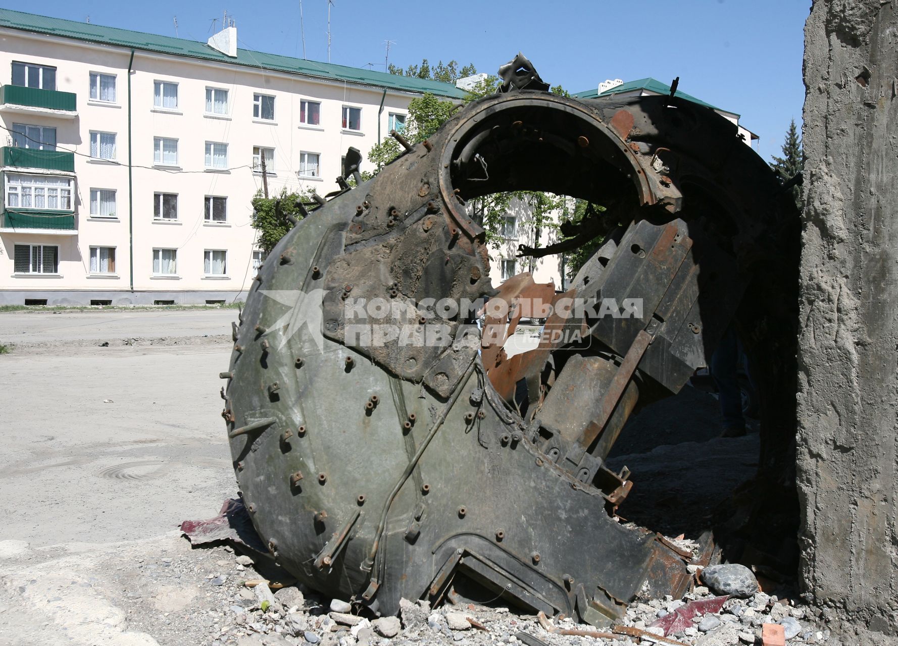 Развалины в Цхинвали