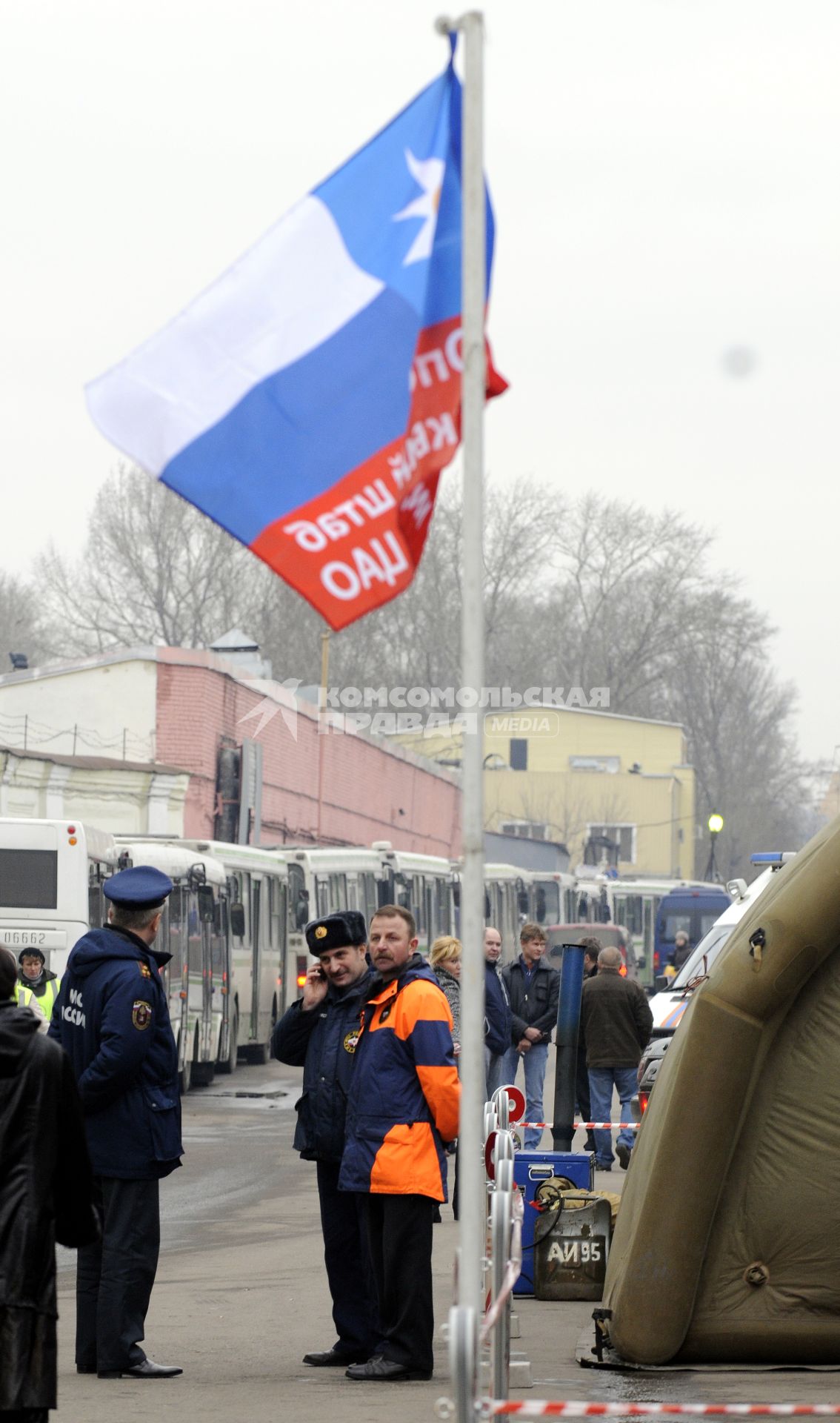 Штаб МЧС на Ленинградском вокзале.