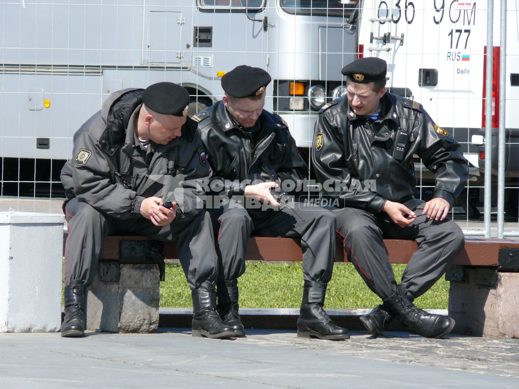 ОМОН (Москва, Поклонная гора, 9 мая 2008)