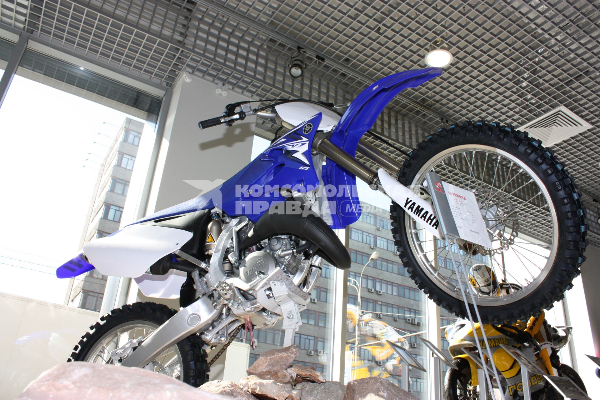 Yamaha yz 125 Легкий кроссовый мотоцикл спортивный внедорожный