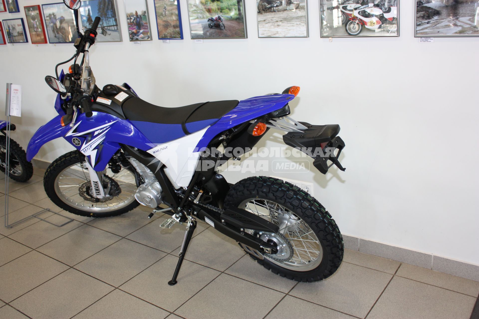 Yamaha yz 125 Легкий кроссовый мотоцикл спортивный внедорожный