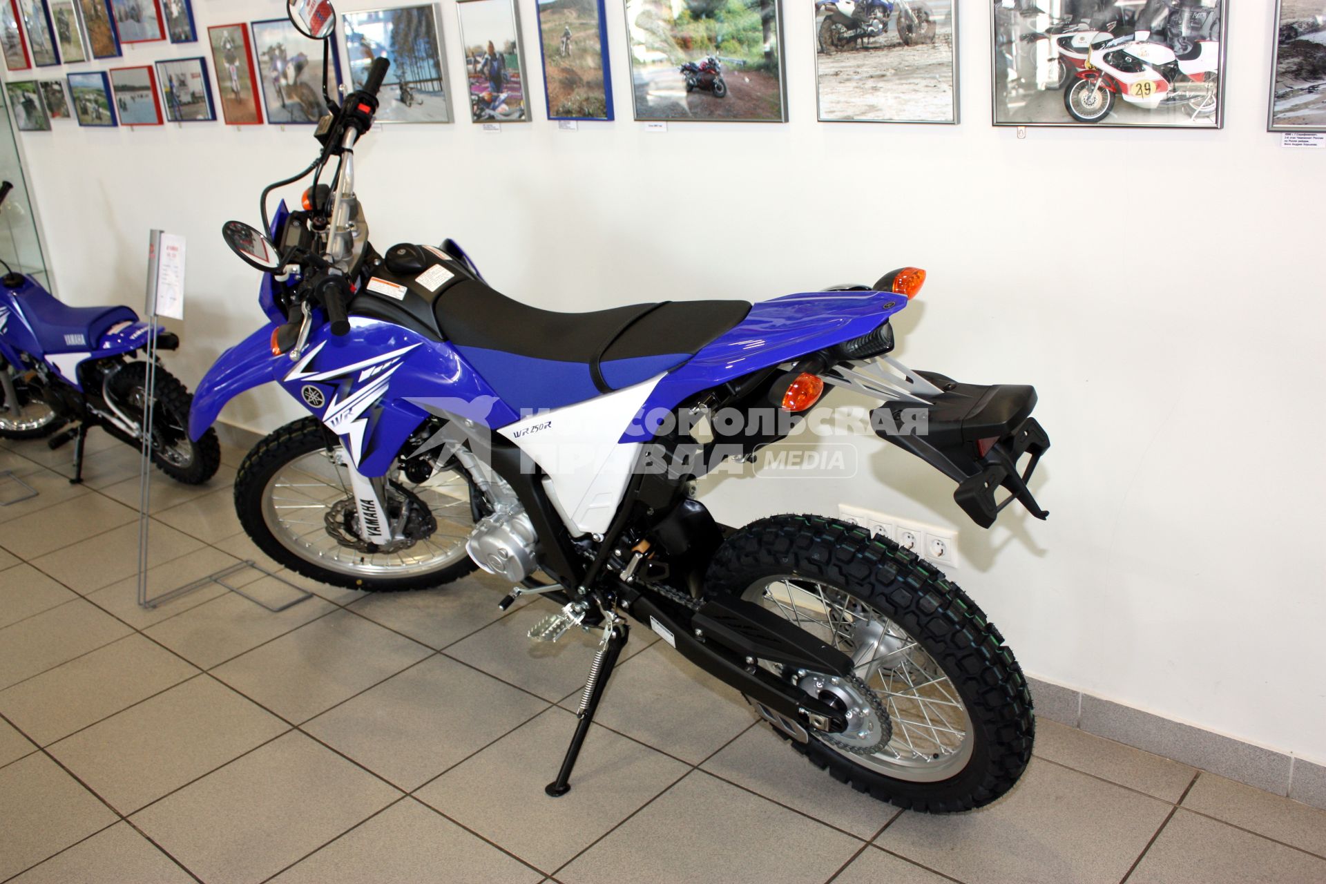 Yamaha yz 125 Легкий кроссовый мотоцикл спортивный внедорожный