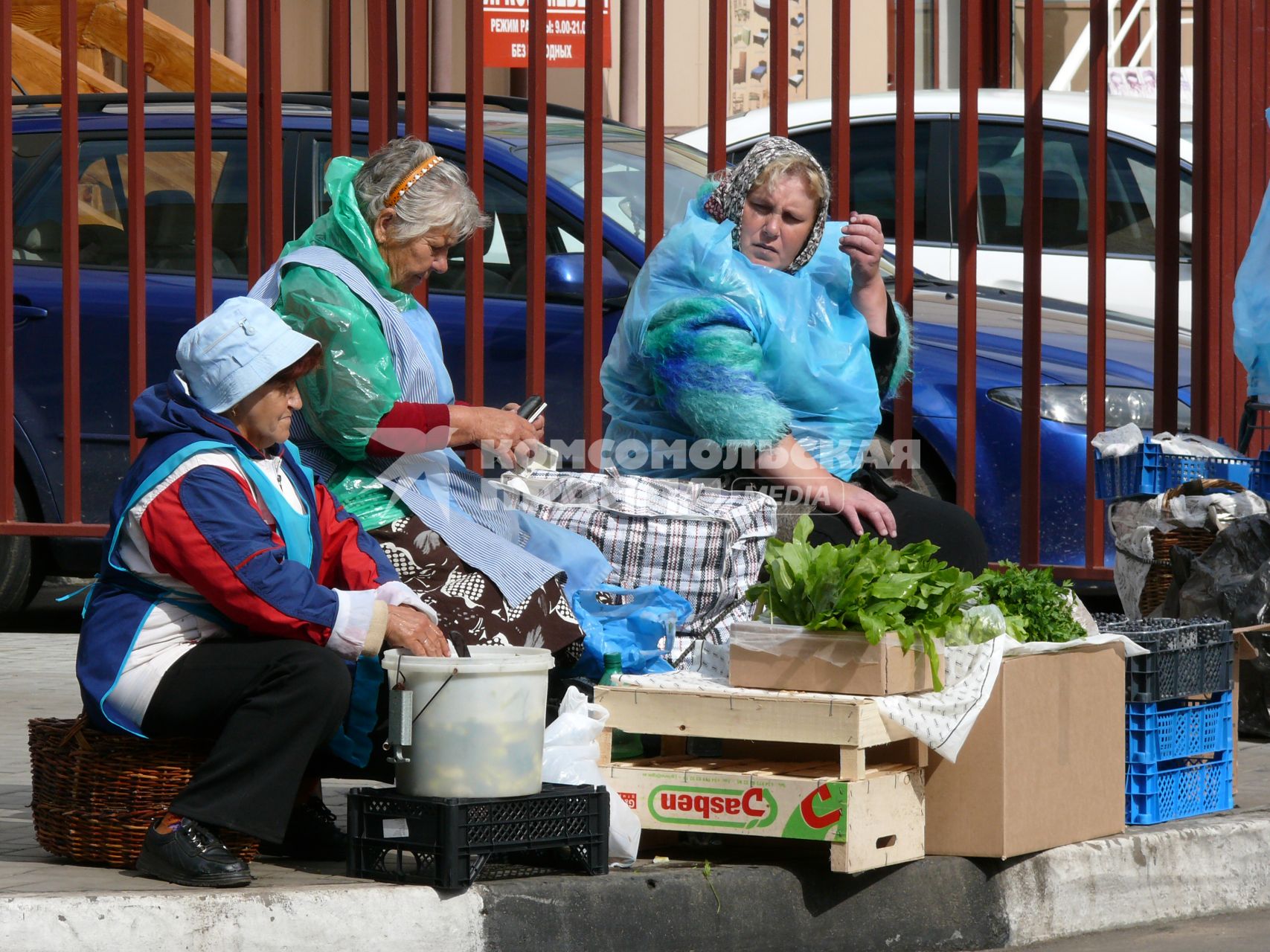 Уличная торговля у ТЦ \"Бутырский\" (Москва)