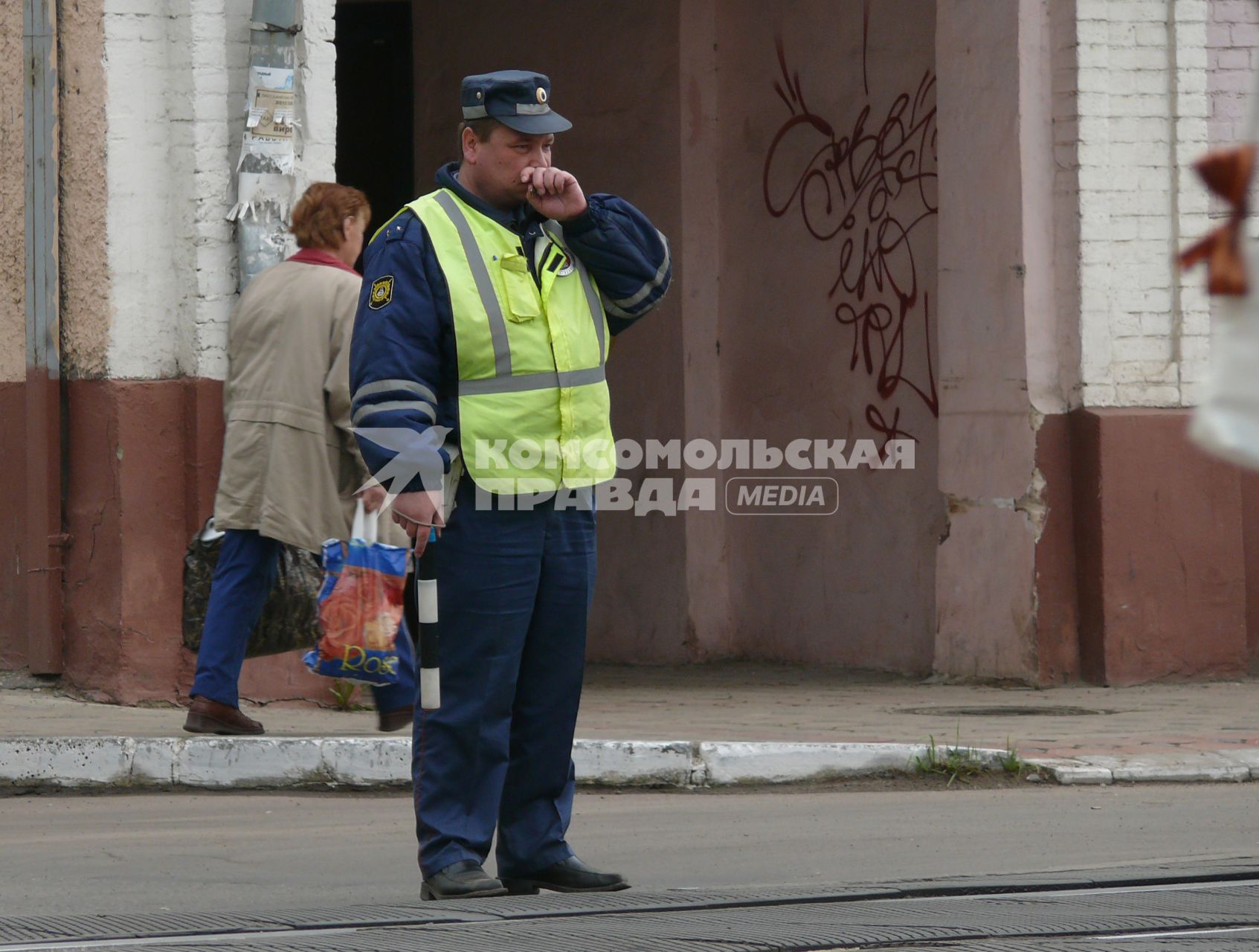 Регулировщик милиционер ДПС