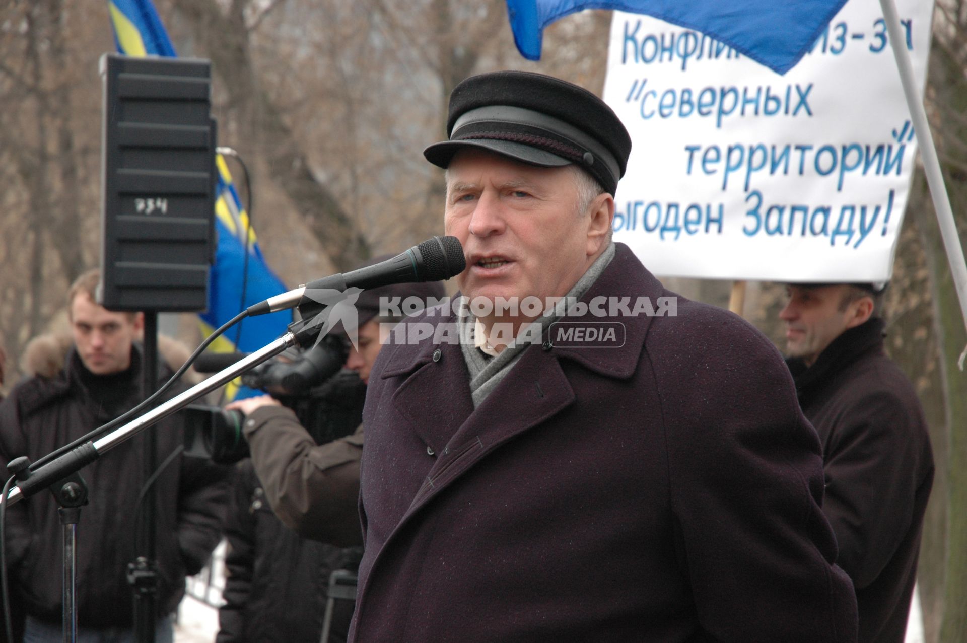 Заместитель председателя Госдумы, лидер Либерально-демократической партии России Владимир Жириновский.