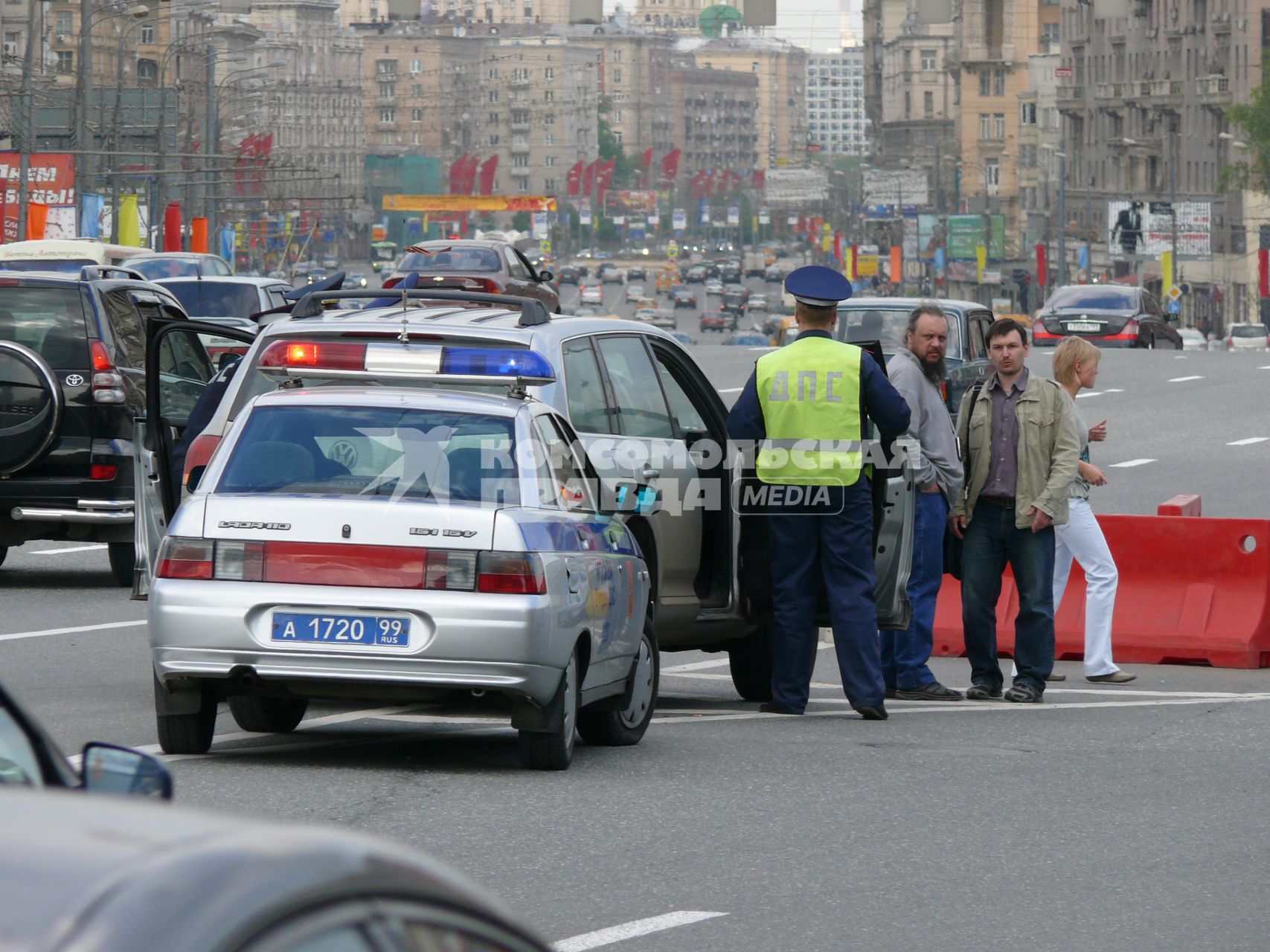 Авария на Кутузовском проспекте (Москва).