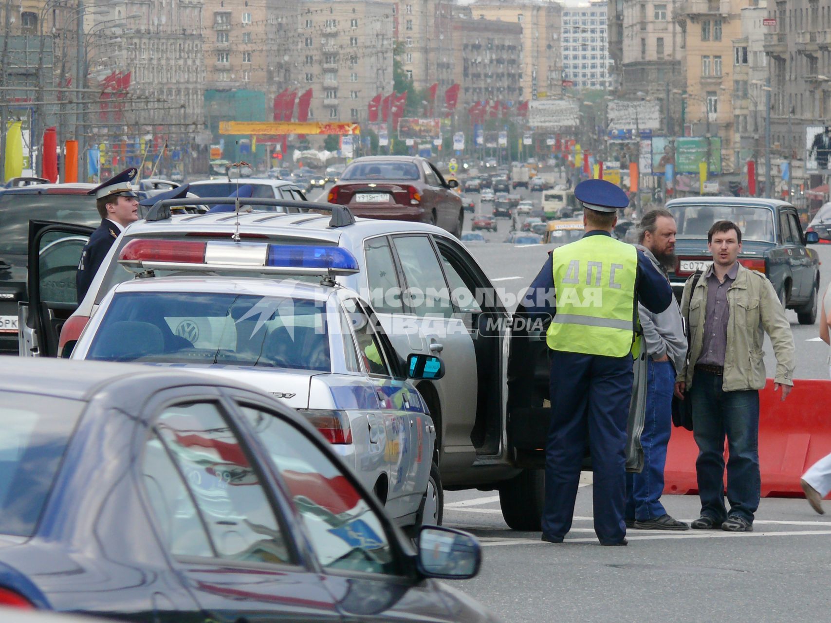 Авария на Кутузовском проспекте (Москва).