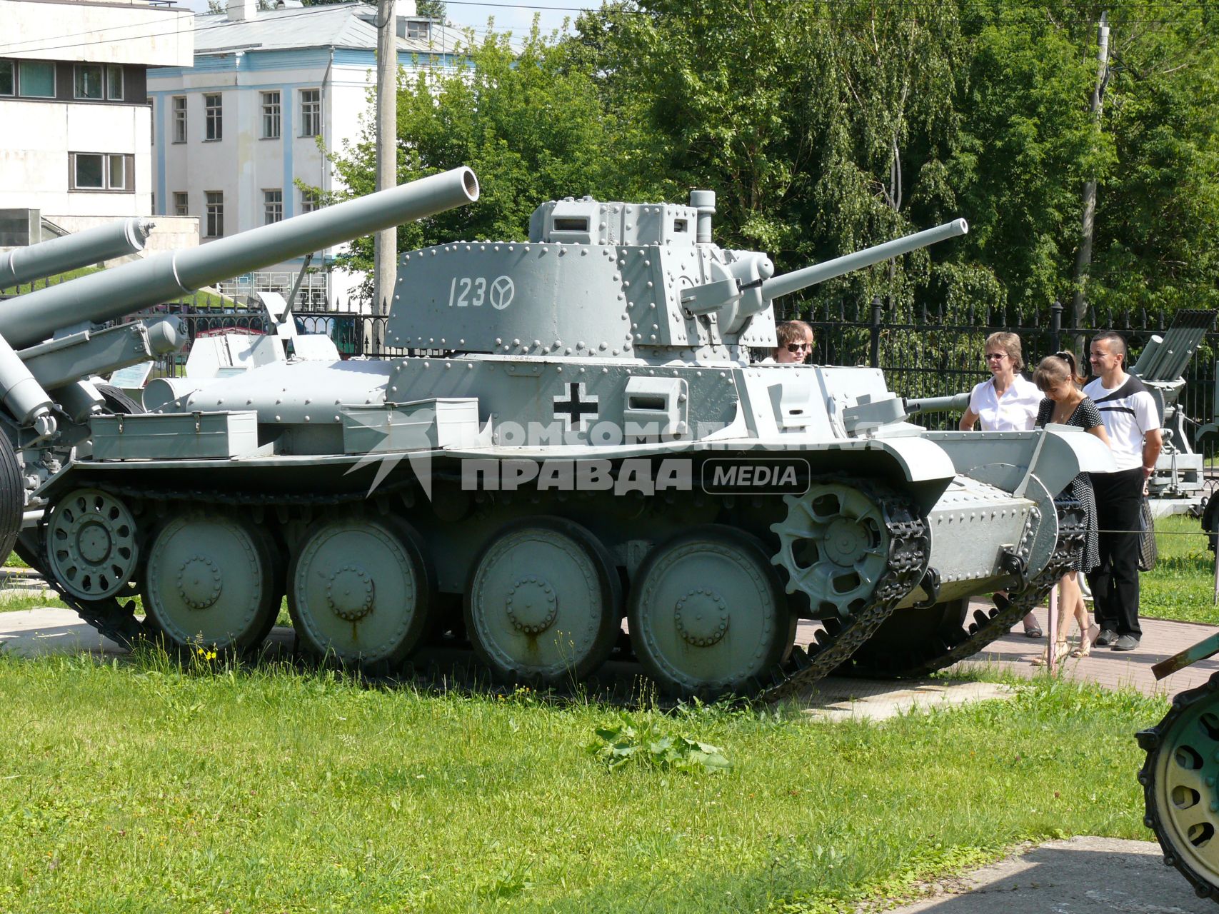 Pz.Kpfw 38(t) \'\'Прага\'\', чешский легкий танк на службе вермахта.