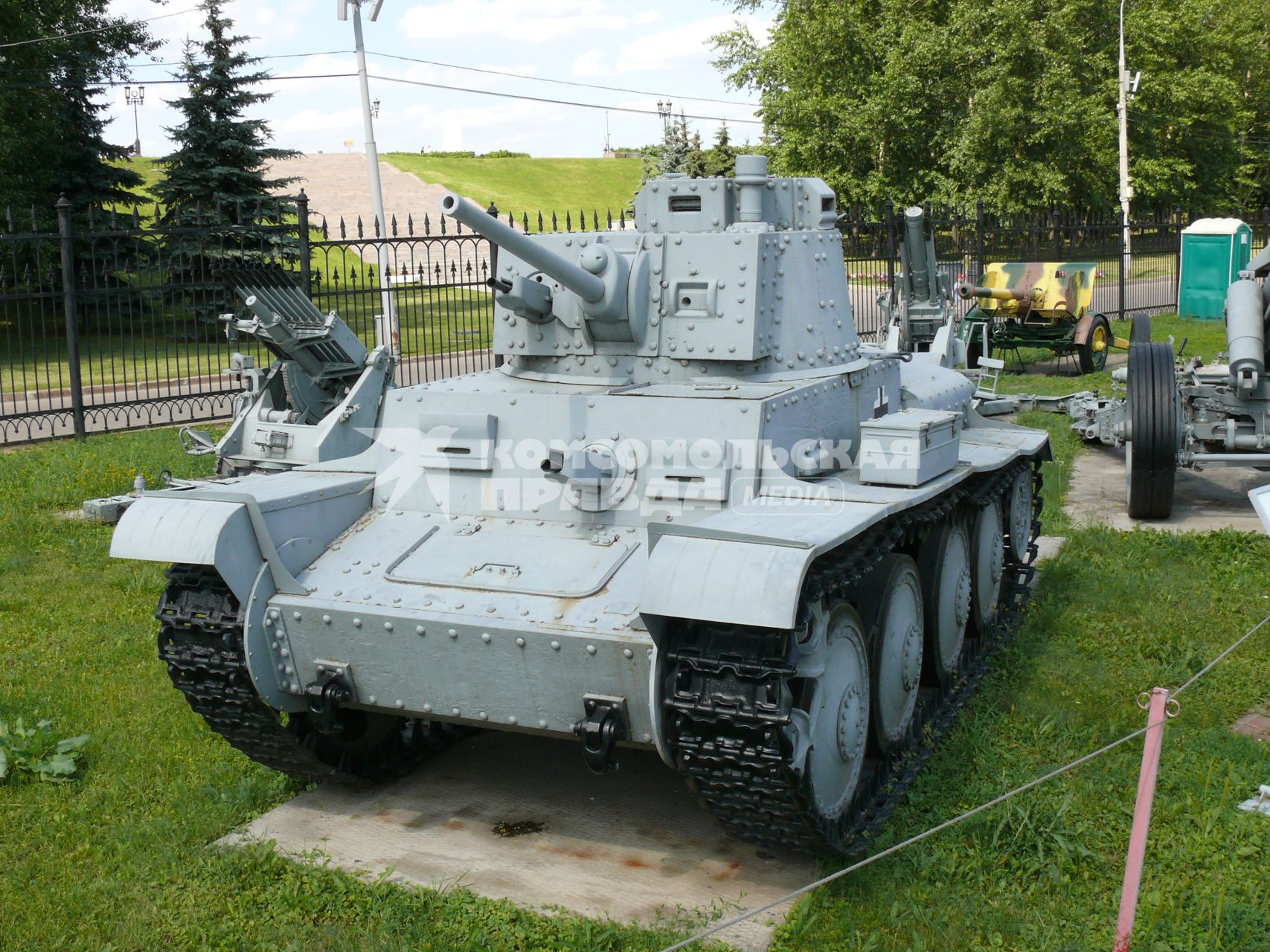 Pz.Kpfw 38(t) \'\'Прага\'\', чешский легкий танк на службе вермахта.