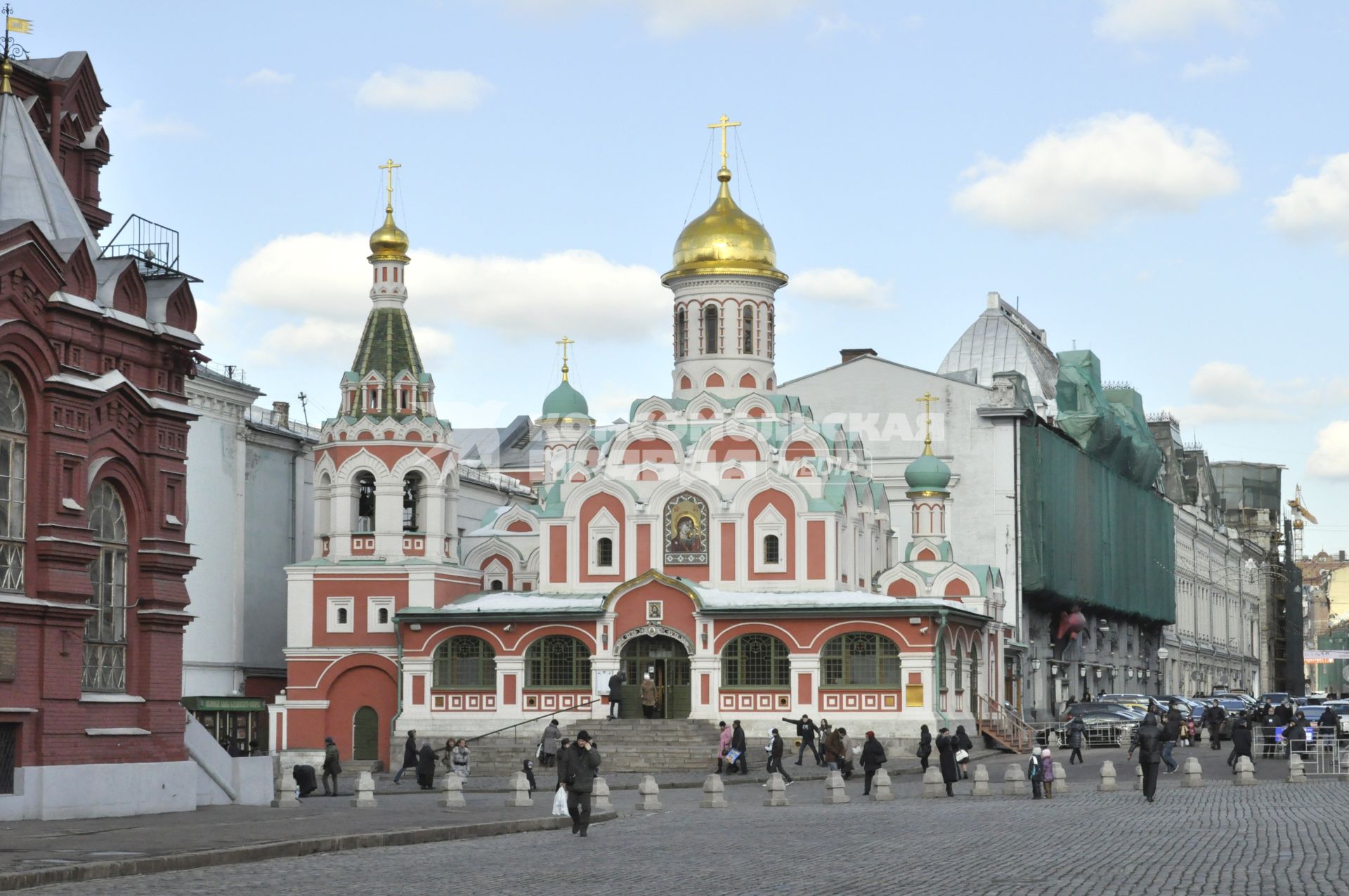 Собор Казанской иконы Божией Матери на Красной площади.