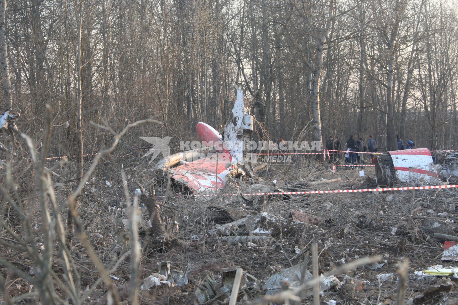 Самолет польского президента Леха Качиньского ТУ-154 разбился под Смоленском утром 10 апреля.