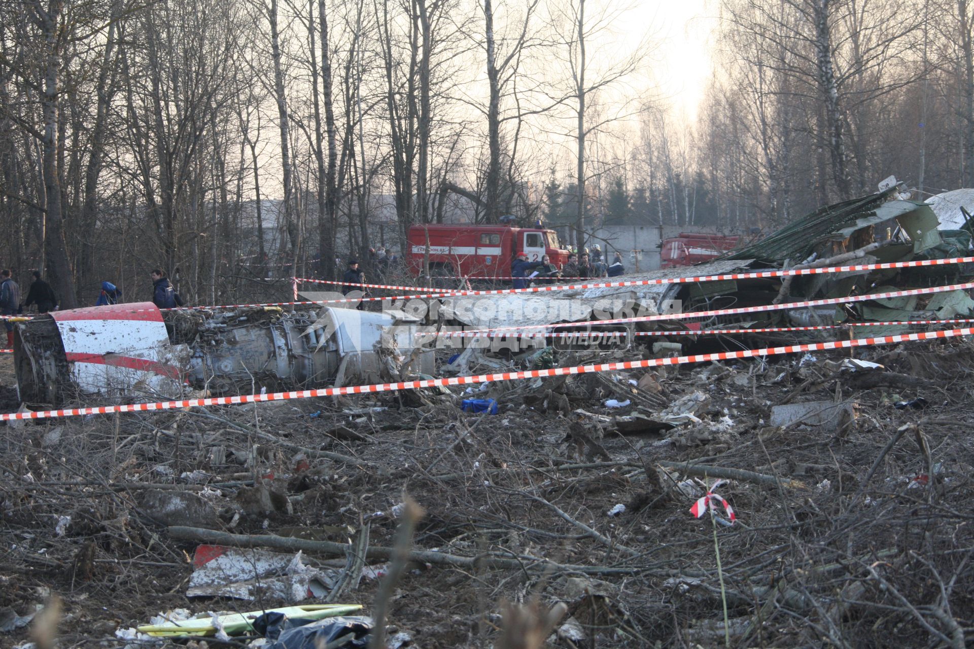 Самолет польского президента Леха Качиньского ТУ-154 разбился под Смоленском утром 10 апреля.