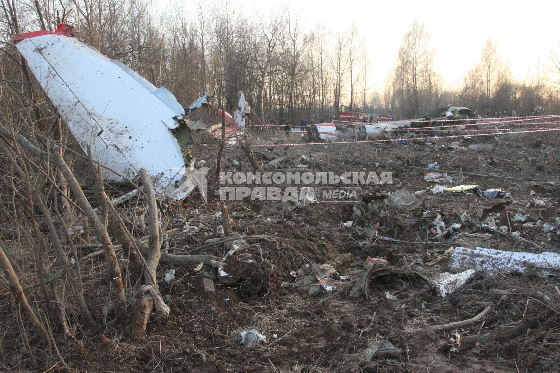 Самолет польского президента Леха Качиньского ТУ-154 разбился под Смоленском утром 10 апреля.