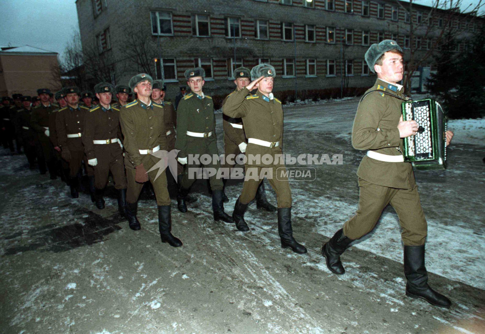 Солдатские будни.