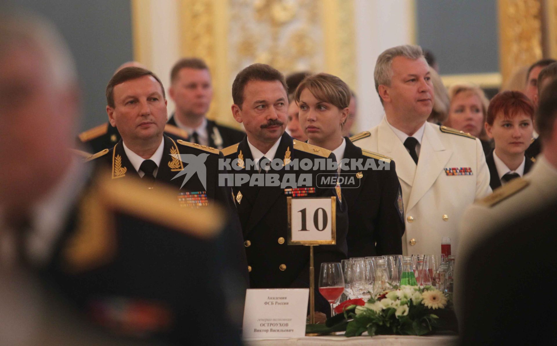 Дата: 30.06.2010, Время: 13:16. Выступление президента России Дмитрия Анатольевича Медведева на приеме выпускников высших военных учебных заведений.