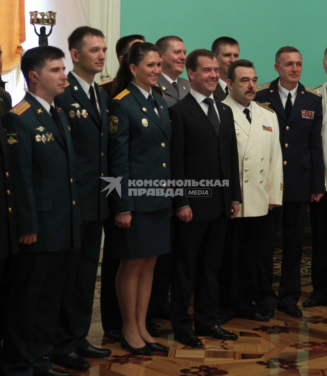 Дата: 30.06.2010, Время: 13:57. Выступление президента России Дмитрия Анатольевича Медведева на приеме выпускников высших военных учебных заведений.