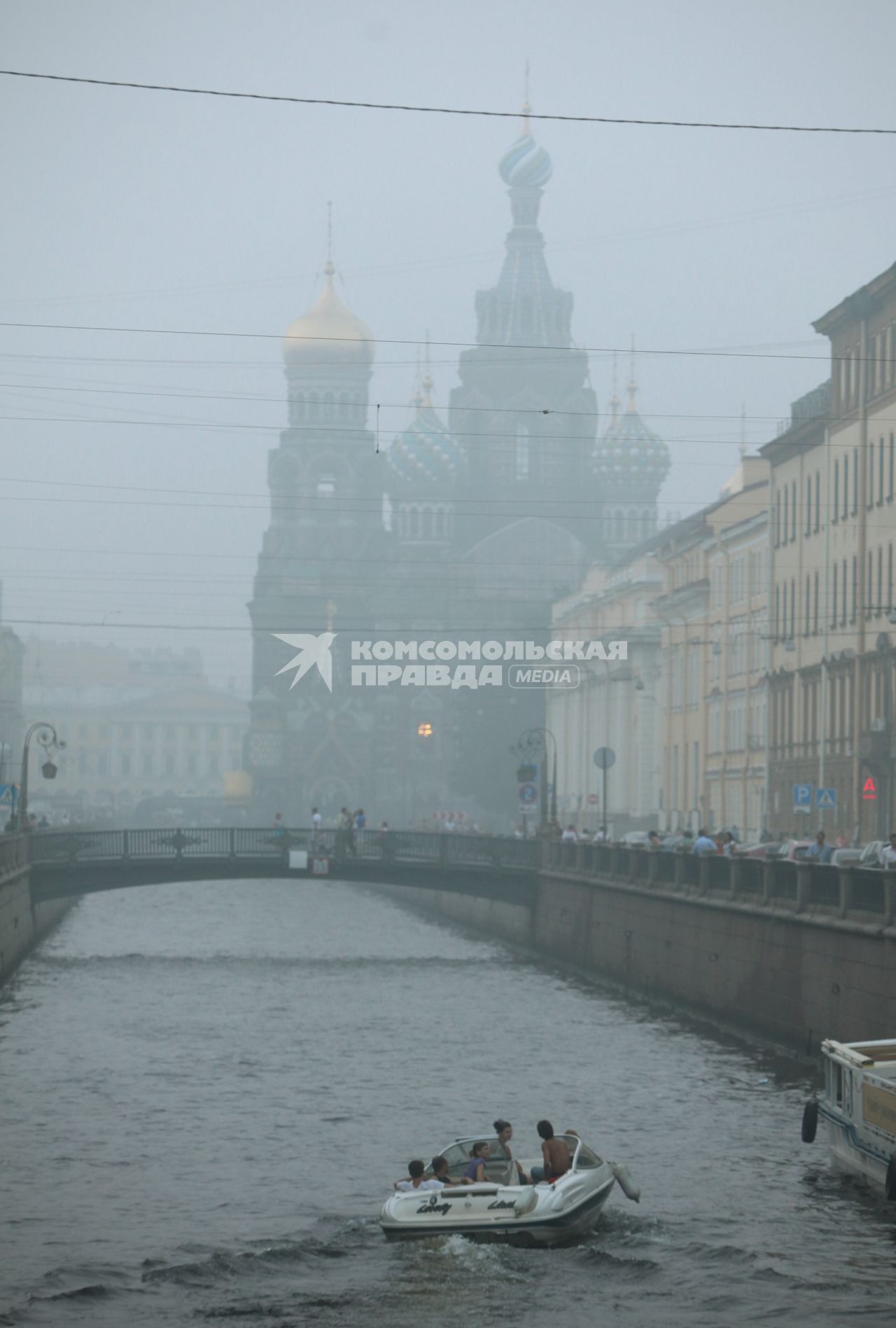 санкт-петербург 08.08.2010 дым в петербурге