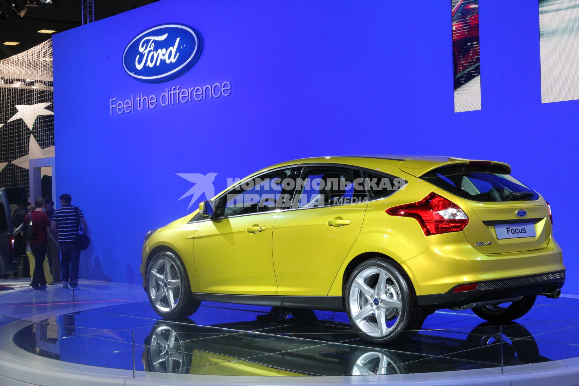 Открытие Московского международного автосалона - 2010, 25 августа 2010 года. FORD FOCUS. Форд Фокус.