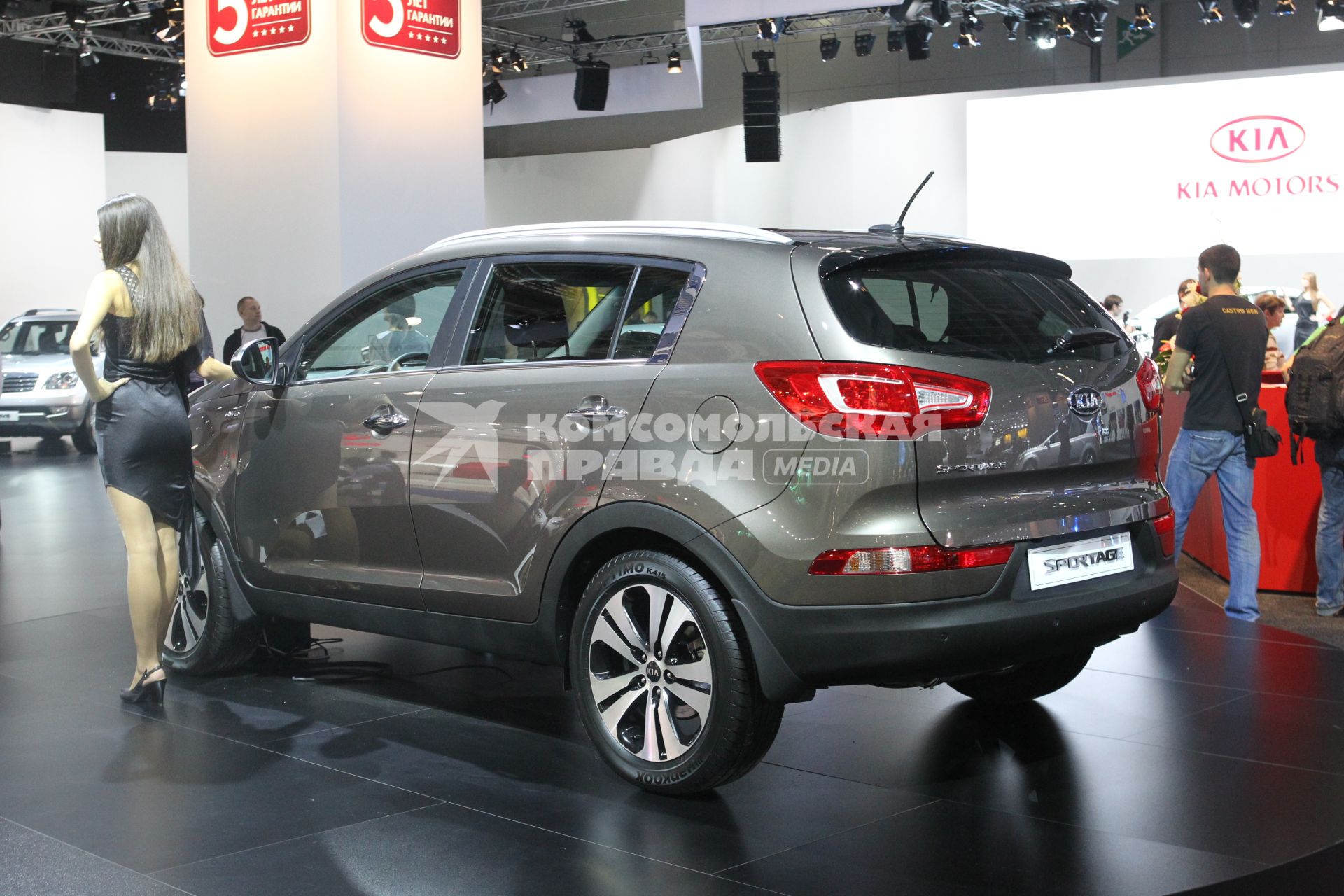 Открытие Московского международного автосалона - 2010, 25 августа 2010 года. KIA SPORTAGE (КИА Спортейдж)