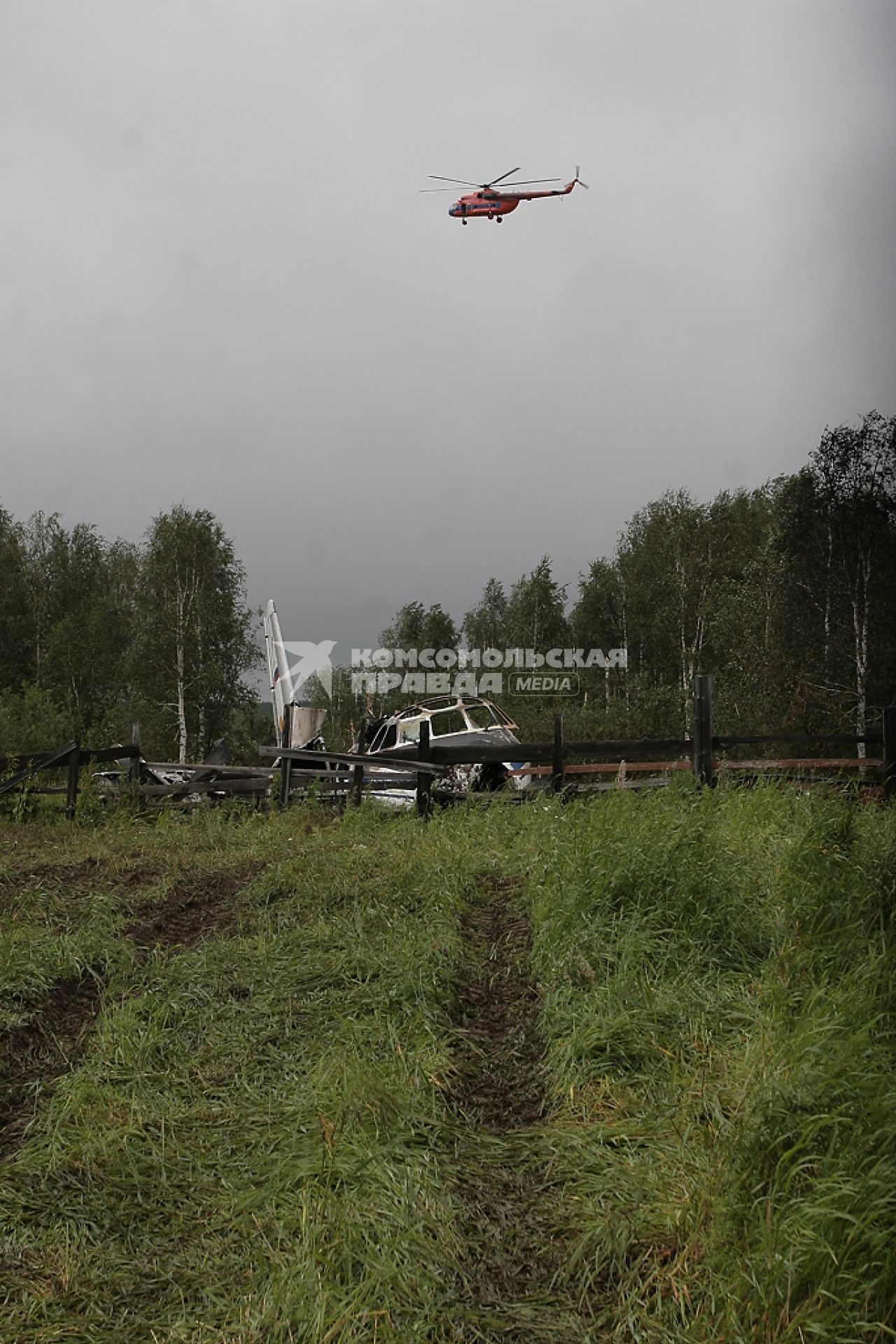 Падение самолета АН-24РВ  в г Игарка, Вертолет СКП, 19 августа 2010Ремонт дорог в г Красноярске, 19 августа 2010