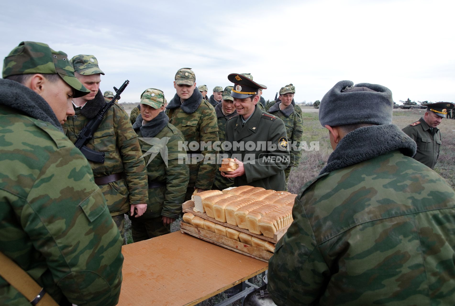 17 апреля 2010. Волгоград. Репетиция парада 9 мая.