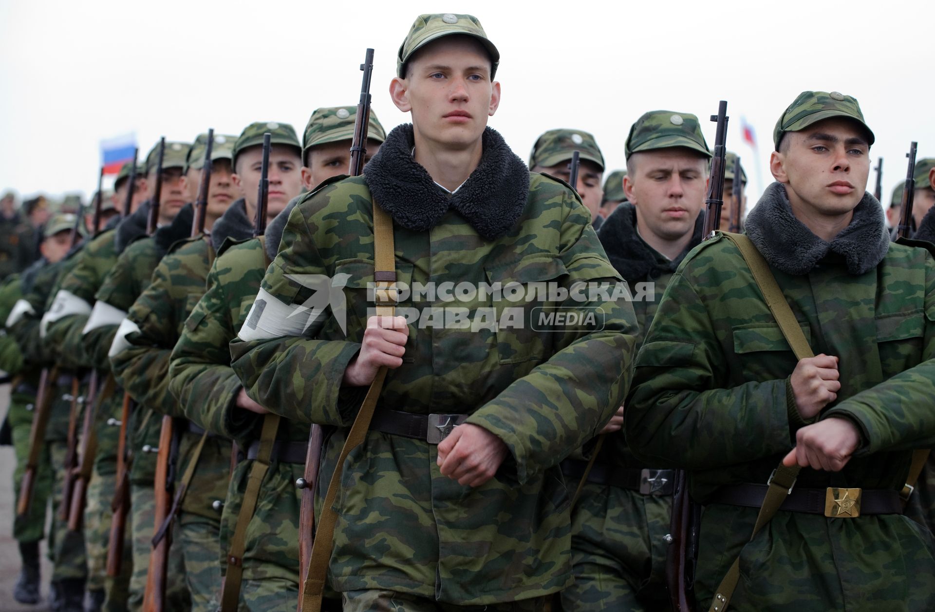 17 апреля 2010. Волгоград. Репетиция парада 9 мая.