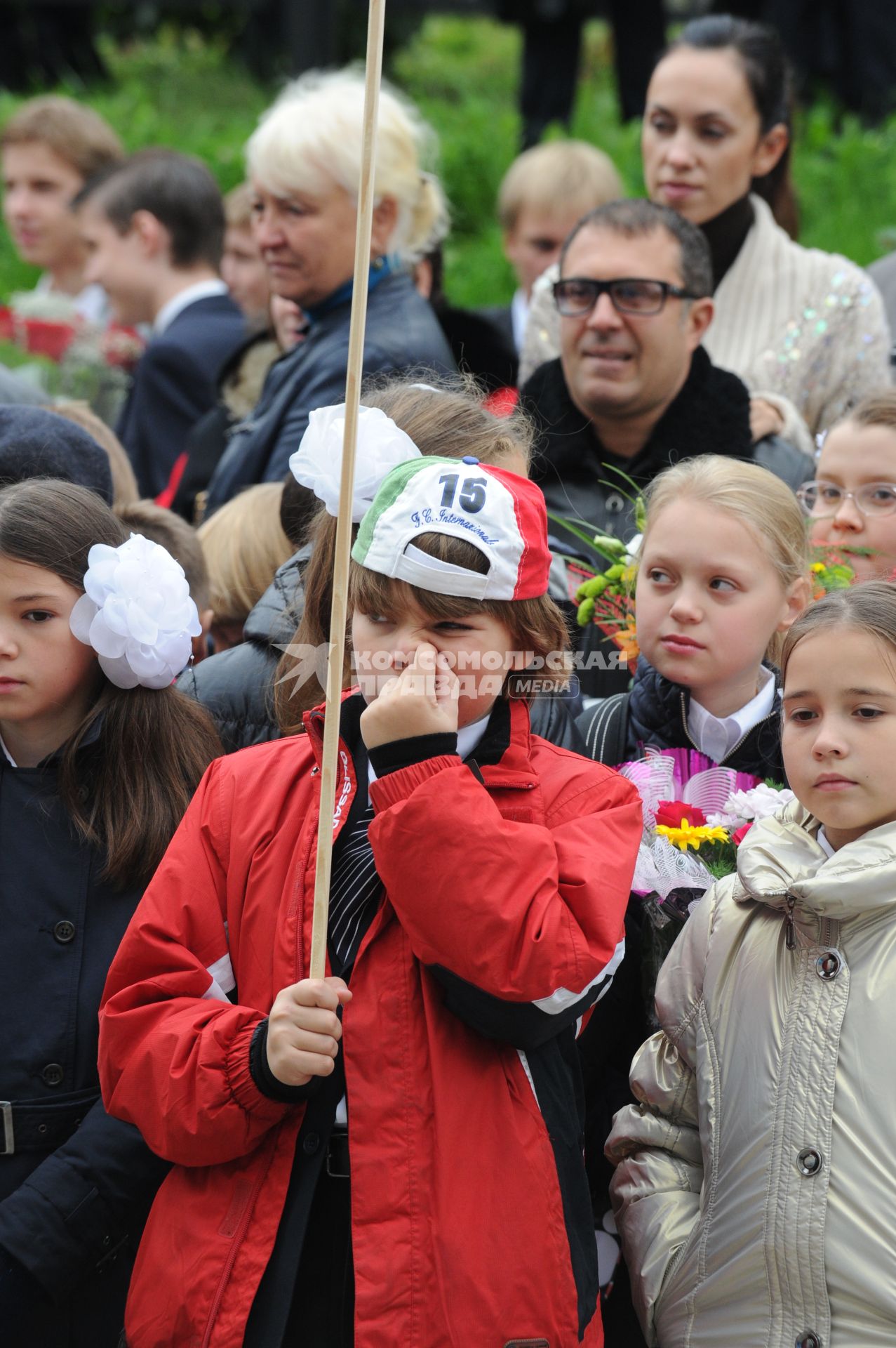 1 сентября 2010 года. День знаний. Первоклассники. Школа. Образование. 1 класс. Первоклассник. Учеба. Ученик. Праздник.