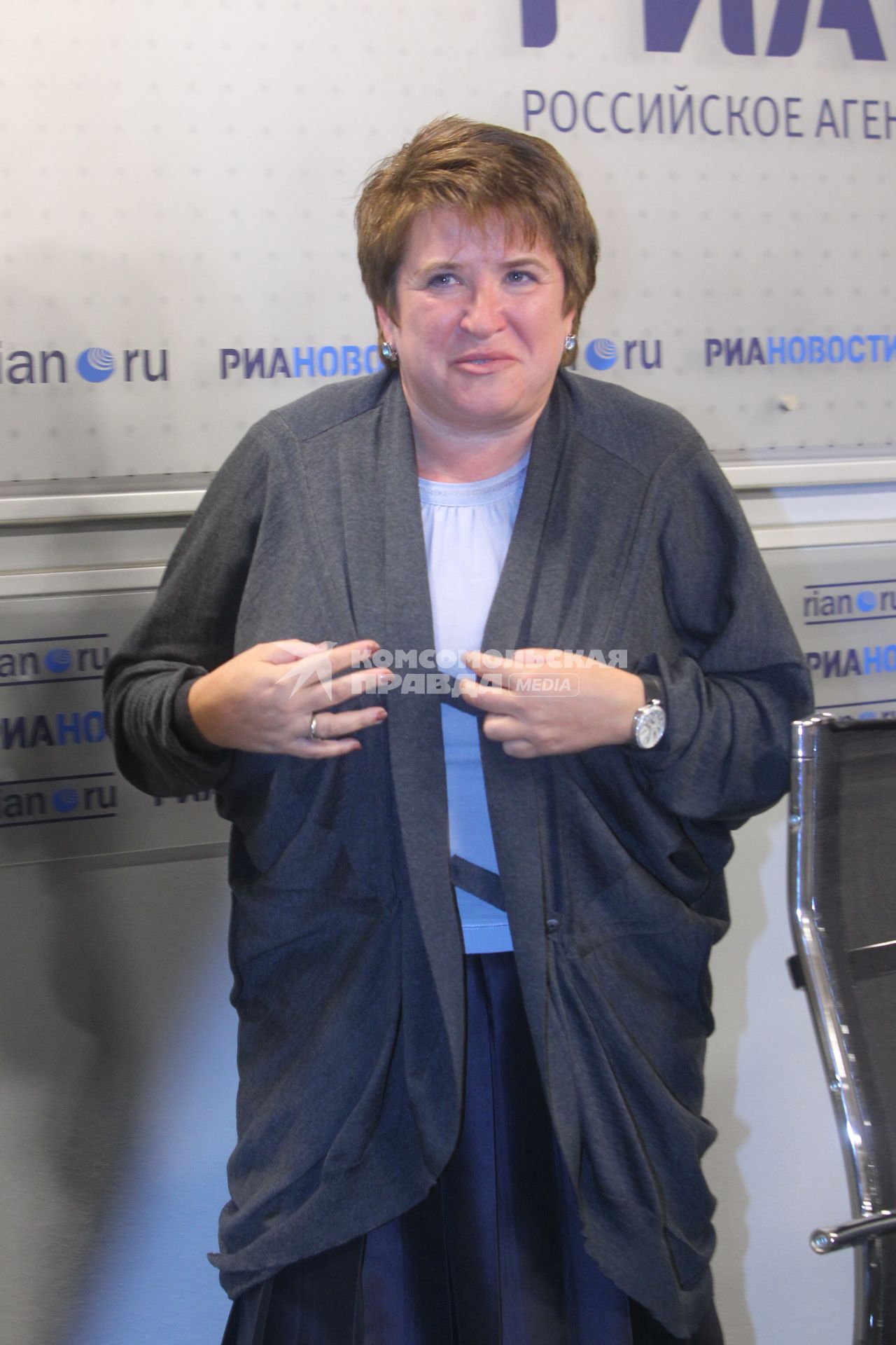 Глава Рособрнадзора - Любовь Глебова 30 августа 2010 год.