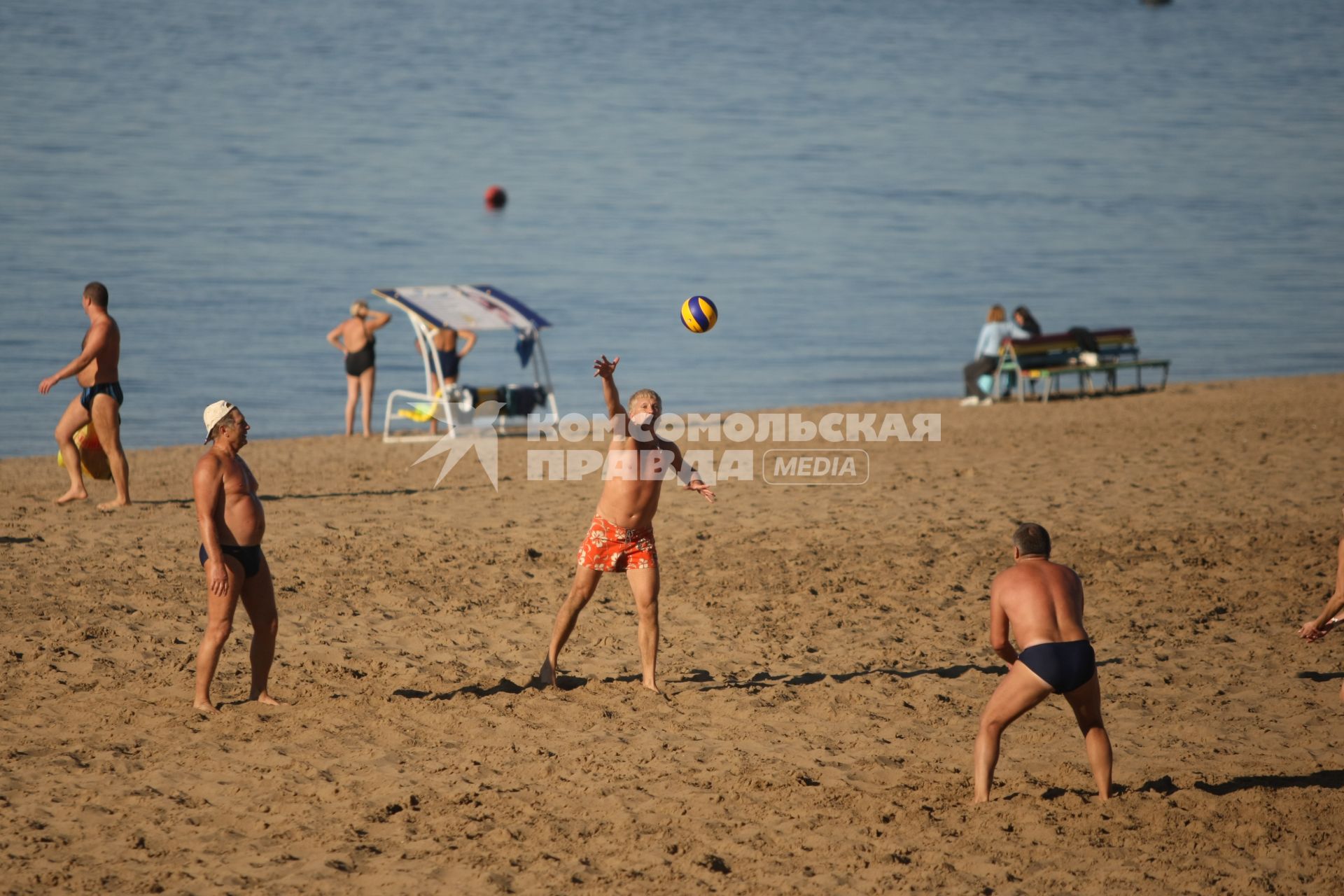 15.09.2010 Самара, Россия. Пляжный волейбол