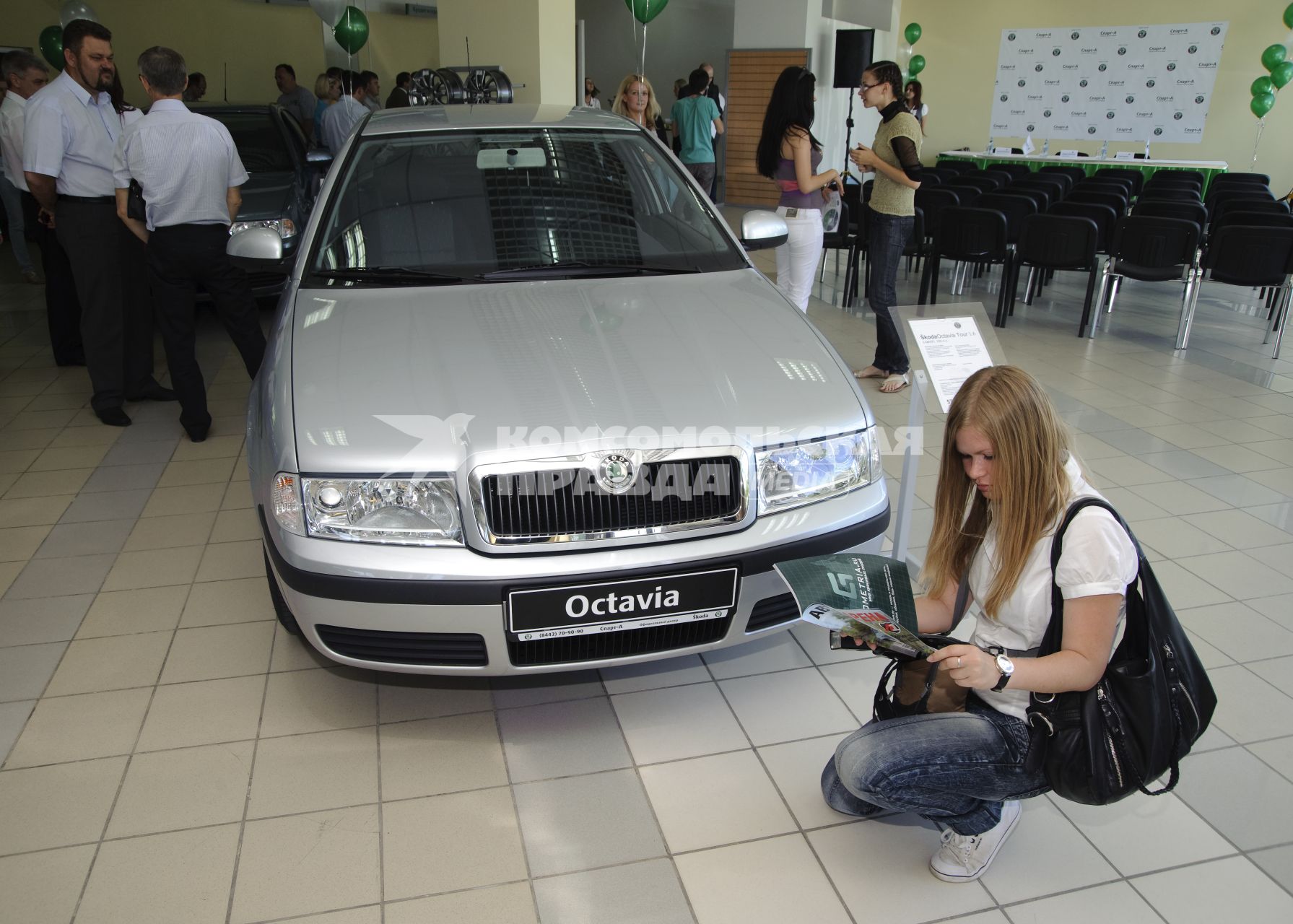 31 мая 2010, Волгоград. Автосалон Skoda.