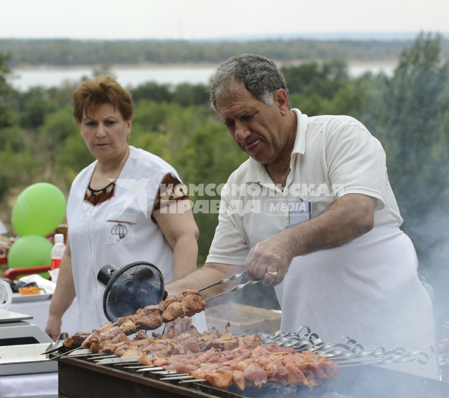 4 сентября 2010, Волгоград. Празднование дня города. Конкурс шашлыка.