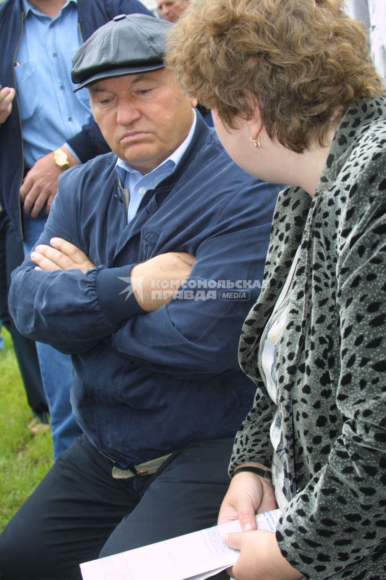 9 августа 2003 года. Юрий Лужков. Кепка.