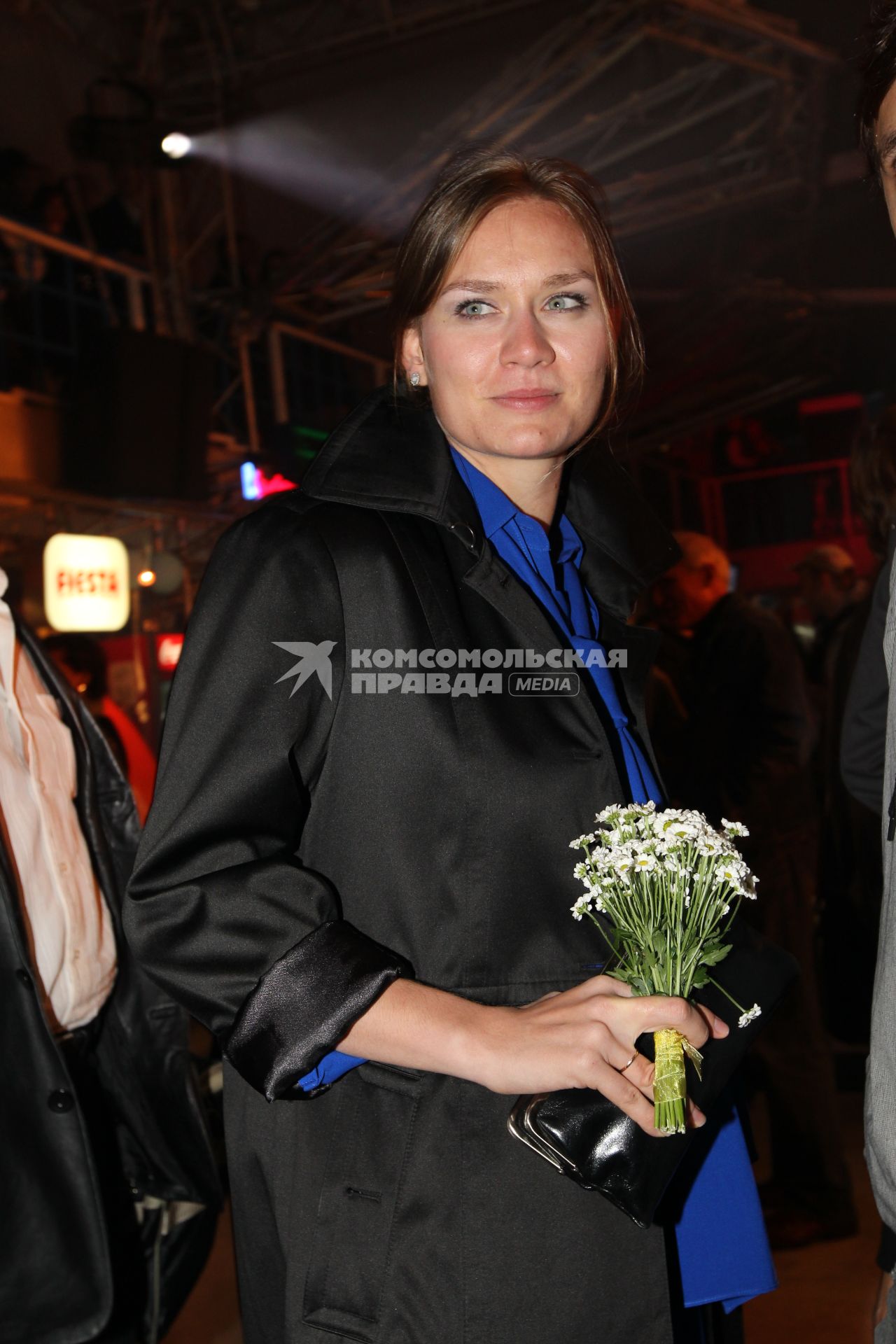 22 сентября 2010 года. Кинотеатр ПУШКИНСКИЙ. Премьера фильма КРАЙ. На снимке: актриса Мария Машкова.
