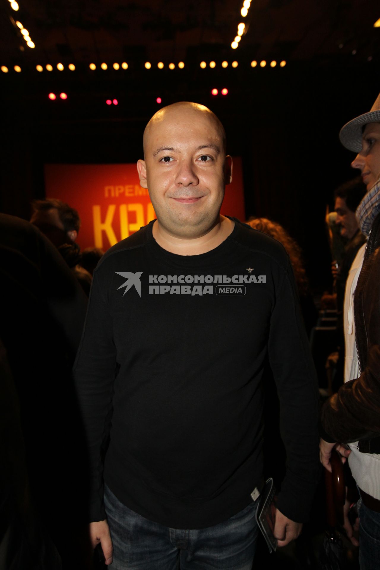 22 сентября 2010 года. Кинотеатр ПУШКИНСКИЙ. Премьера фильма КРАЙ. На снимке: режиссер Алексей Герман-младший.