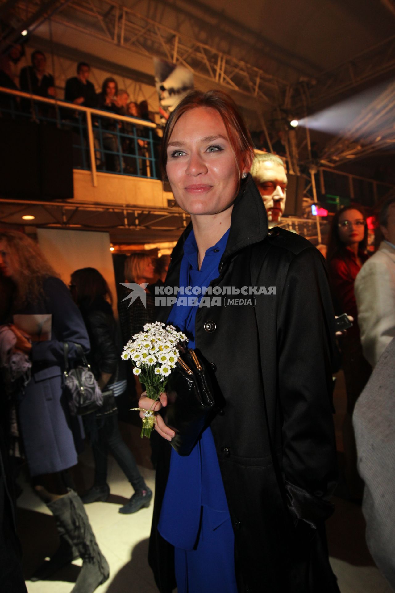 22 сентября 2010 года. Кинотеатр ПУШКИНСКИЙ. Премьера фильма КРАЙ. На снимке: актриса Мария Машкова.