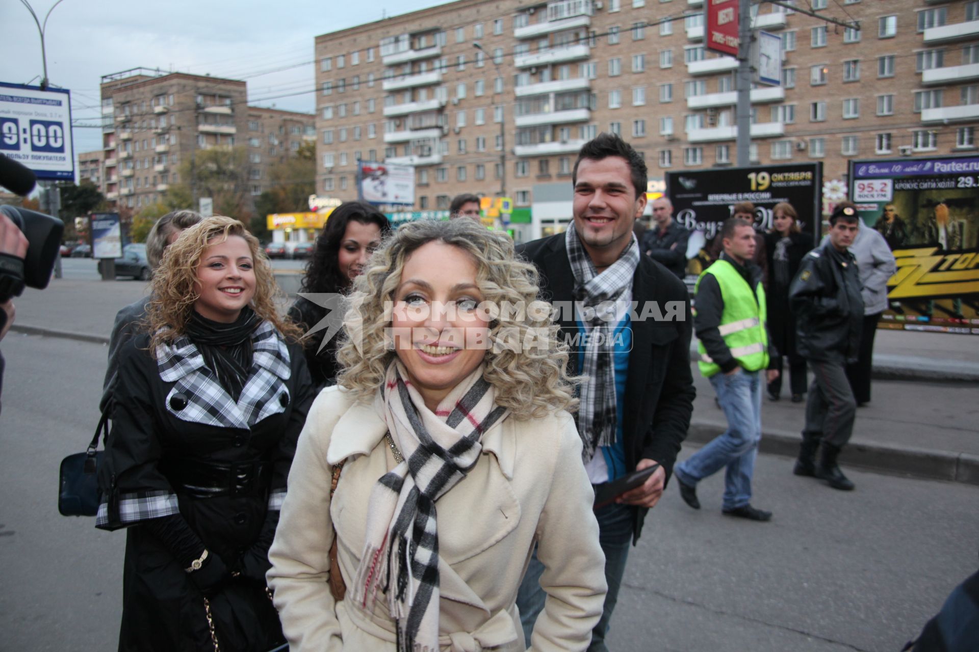 2 октября 2010 года. На сцене Московского дворца молодежи прошла премьера мюзикла ЗОРРО. На снимке: продюсер Екатерина Фон Гечмен-Вальдек.